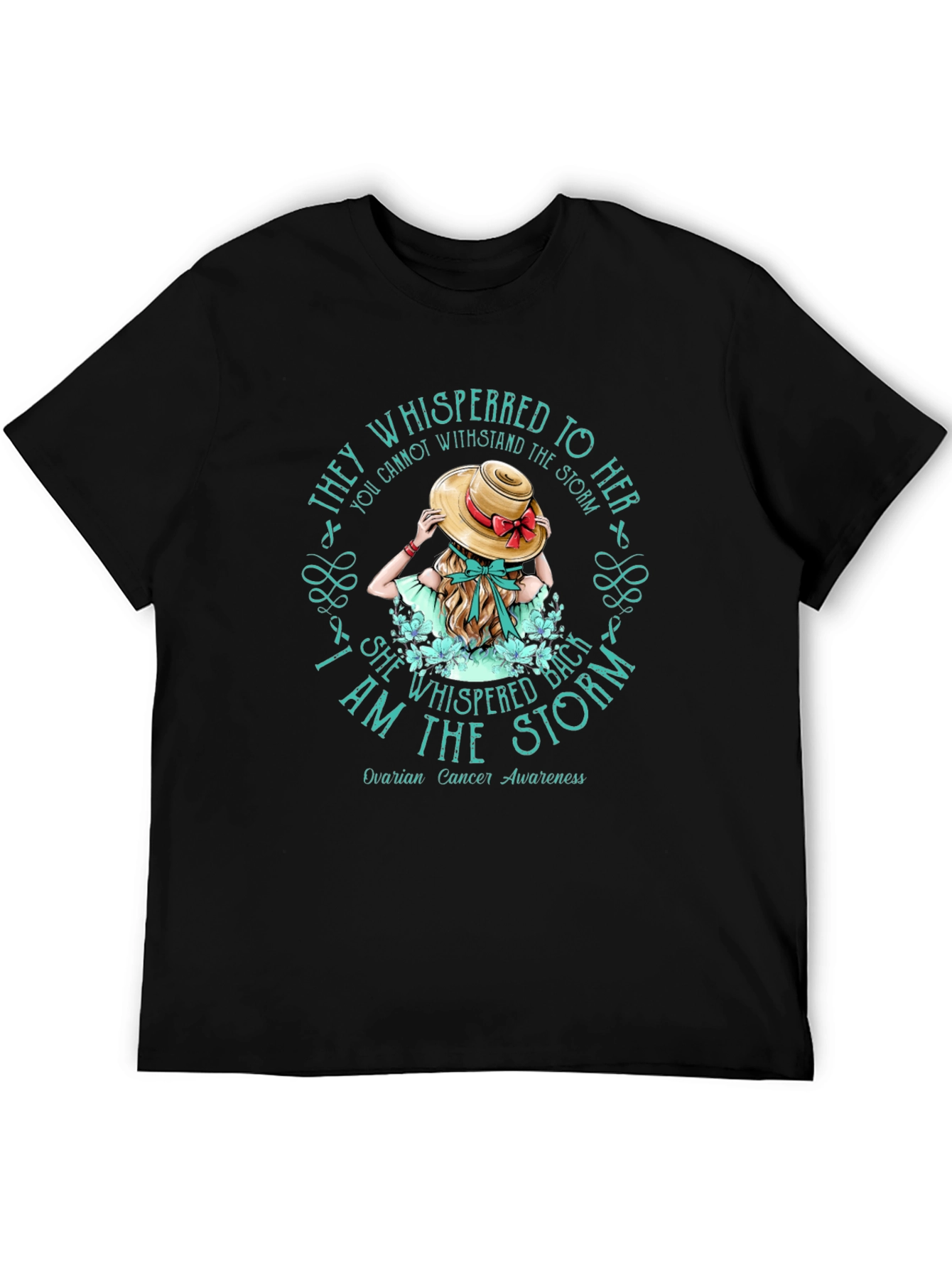 Ovarian Cancer Awareness Tee - I am the Storm T-Shirt