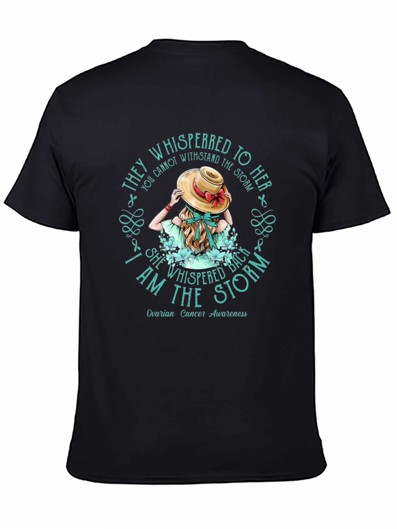 Ovarian Cancer Awareness Tee - I am the Storm T-Shirt