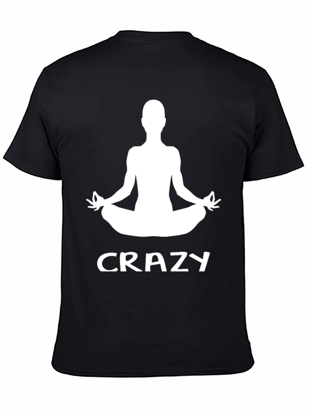 Crazy Yoga Meditation Graphic T-Shirt