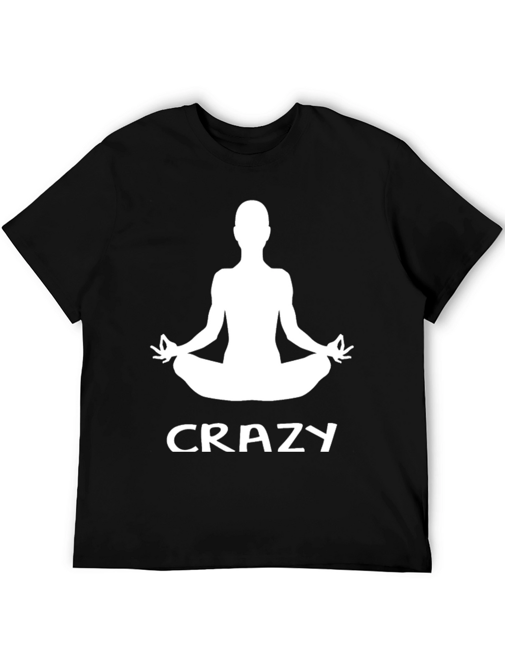 Crazy Yoga Meditation Graphic T-Shirt