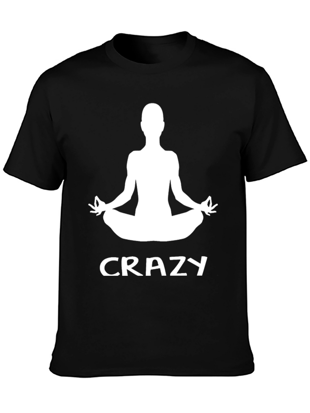 Crazy Yoga Meditation Graphic T-Shirt