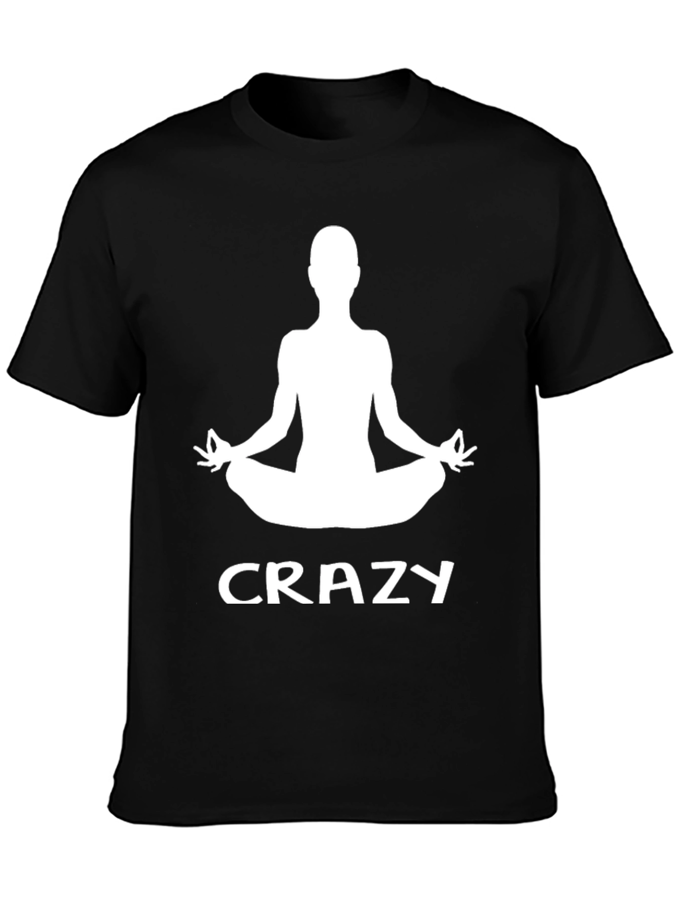 Crazy Yoga Meditation Graphic T-Shirt