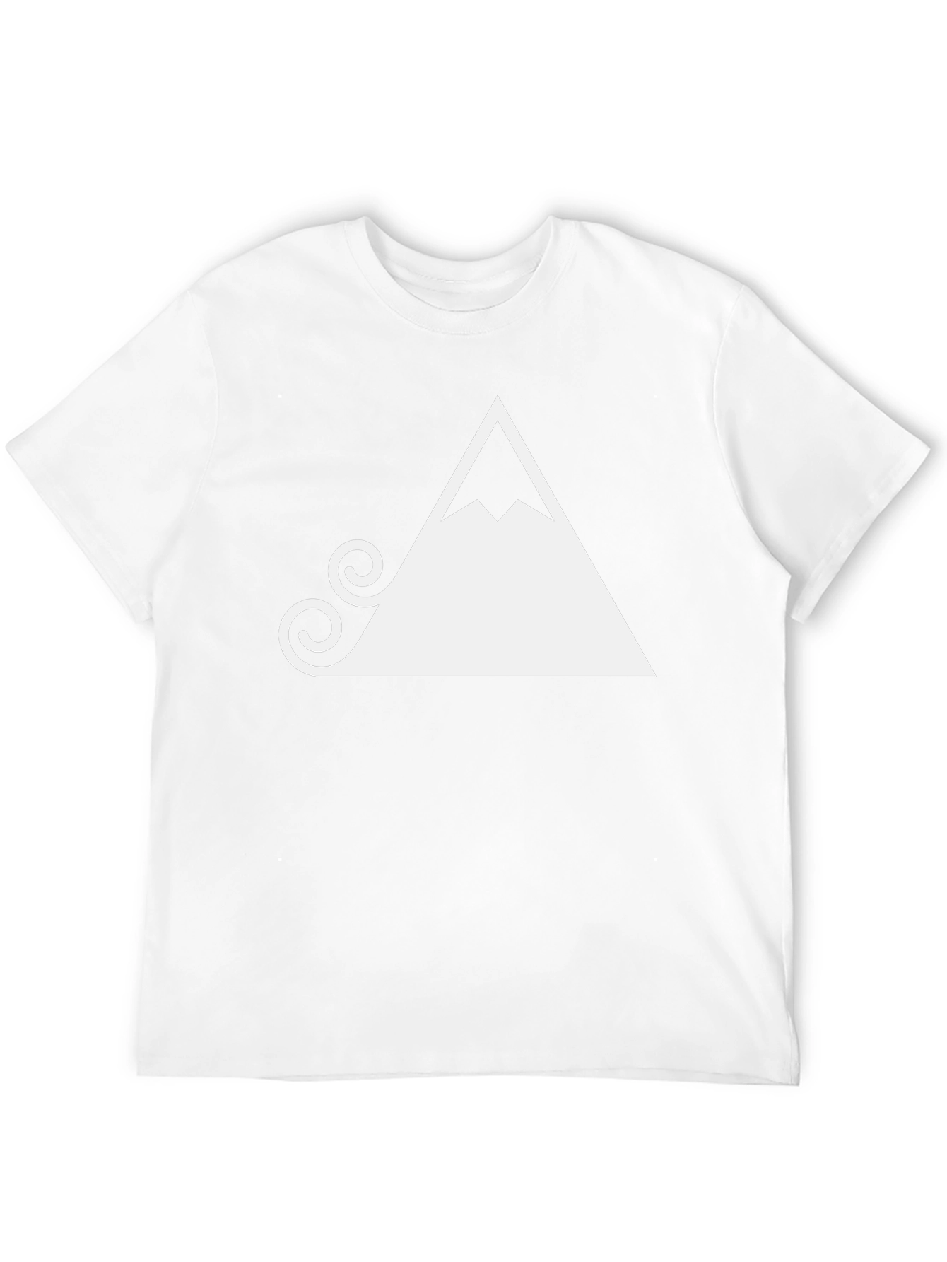 Mountain Graphic Tee - Black Stylish