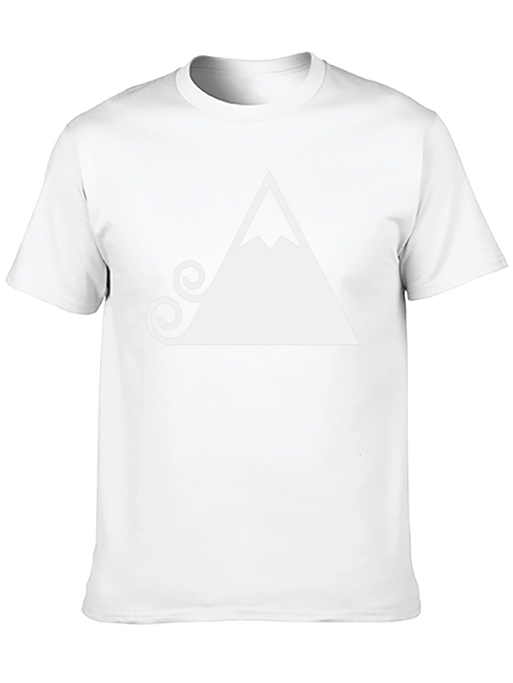 Mountain Graphic Tee - Black Stylish