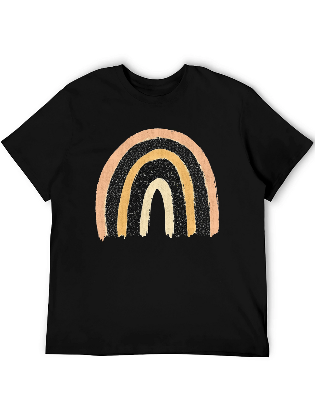 Boho Rainbow Graphic Tee - Stylish & Comfortable