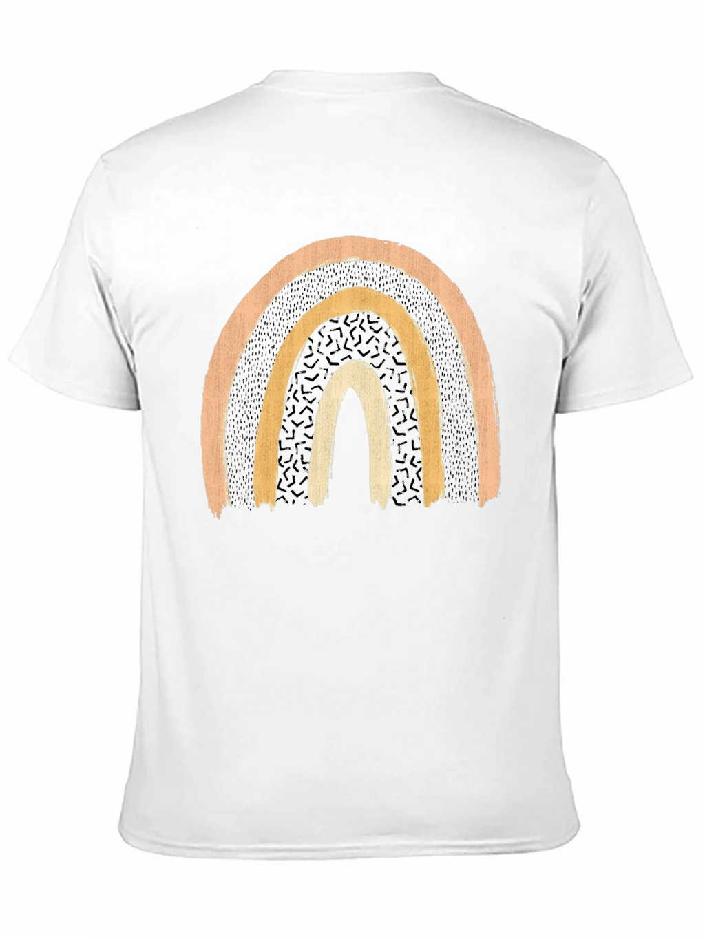 Boho Rainbow Graphic Tee - Stylish & Comfortable
