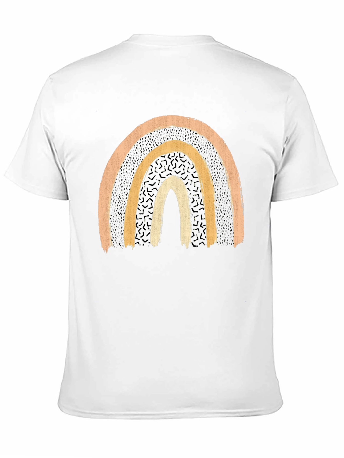 Boho Rainbow Graphic Tee - Stylish & Comfortable
