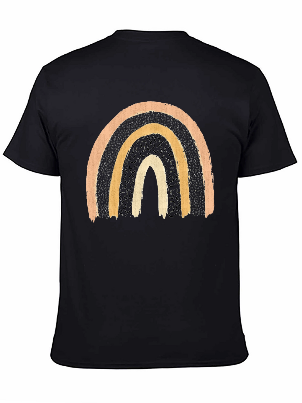 Boho Rainbow Graphic Tee - Stylish & Comfortable