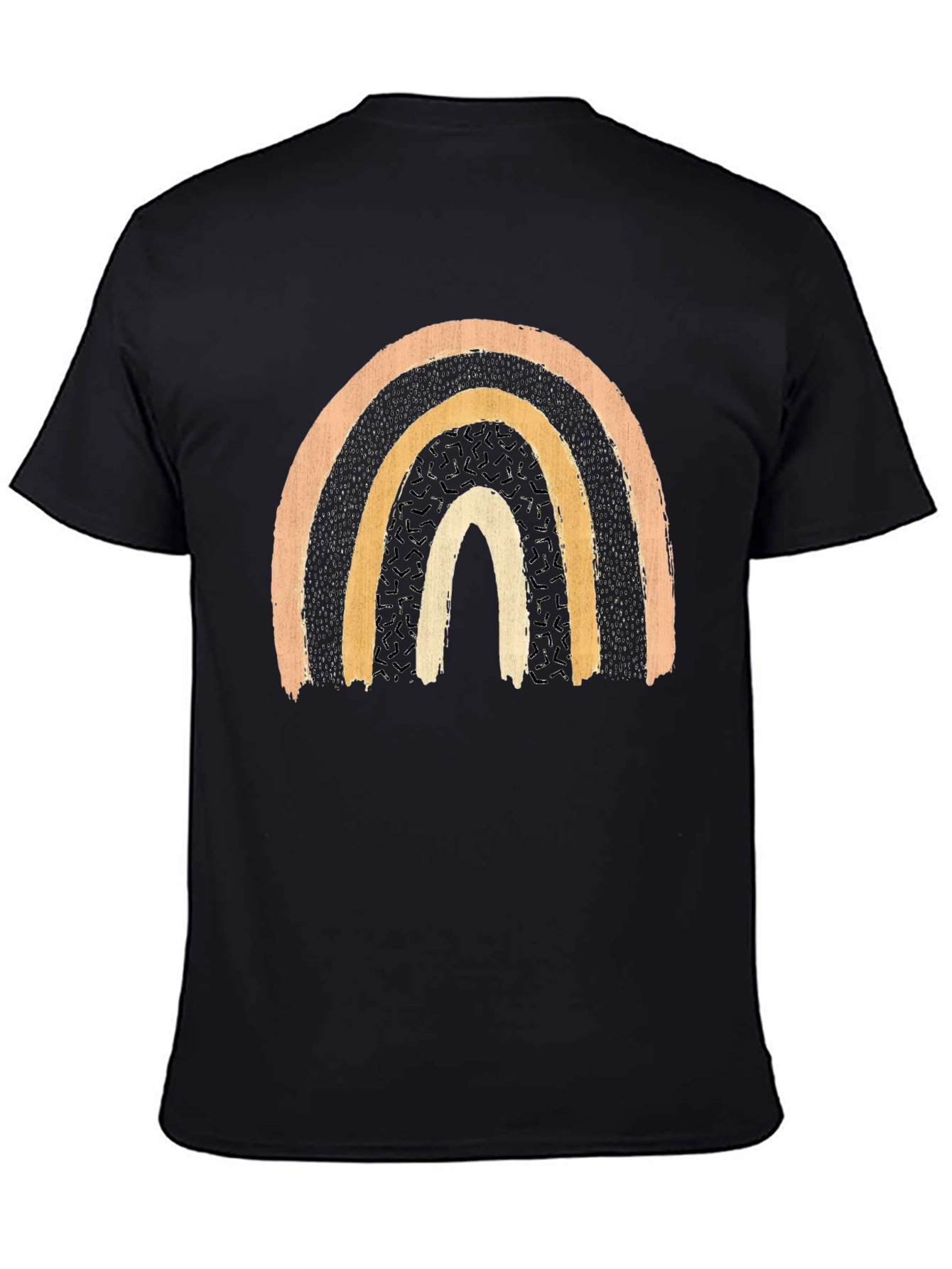 Boho Rainbow Graphic Tee - Stylish & Comfortable