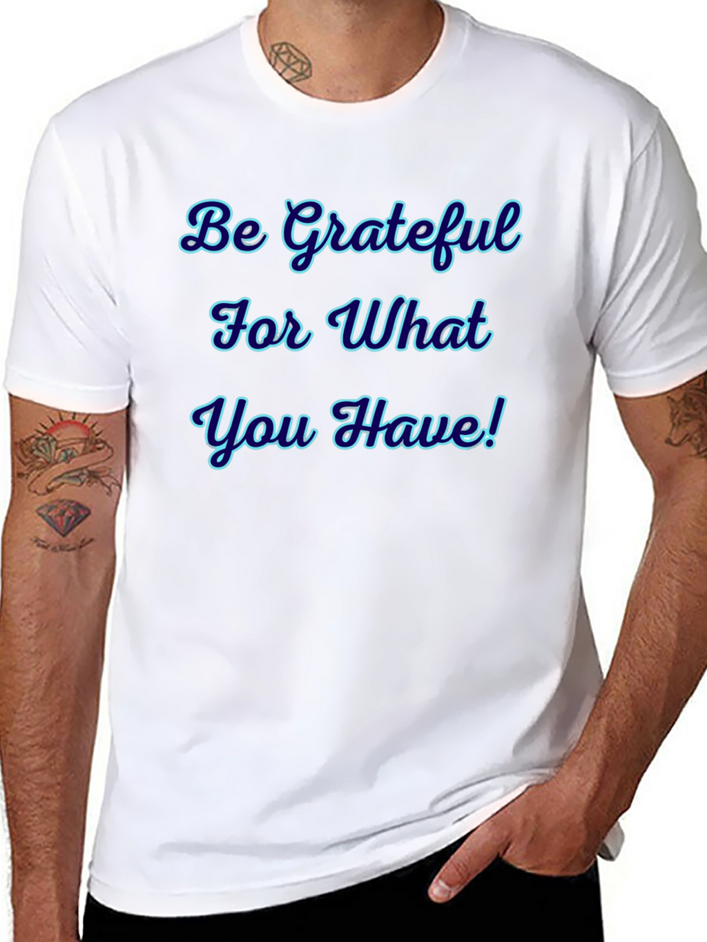 Be Grateful Graphic T-Shirt