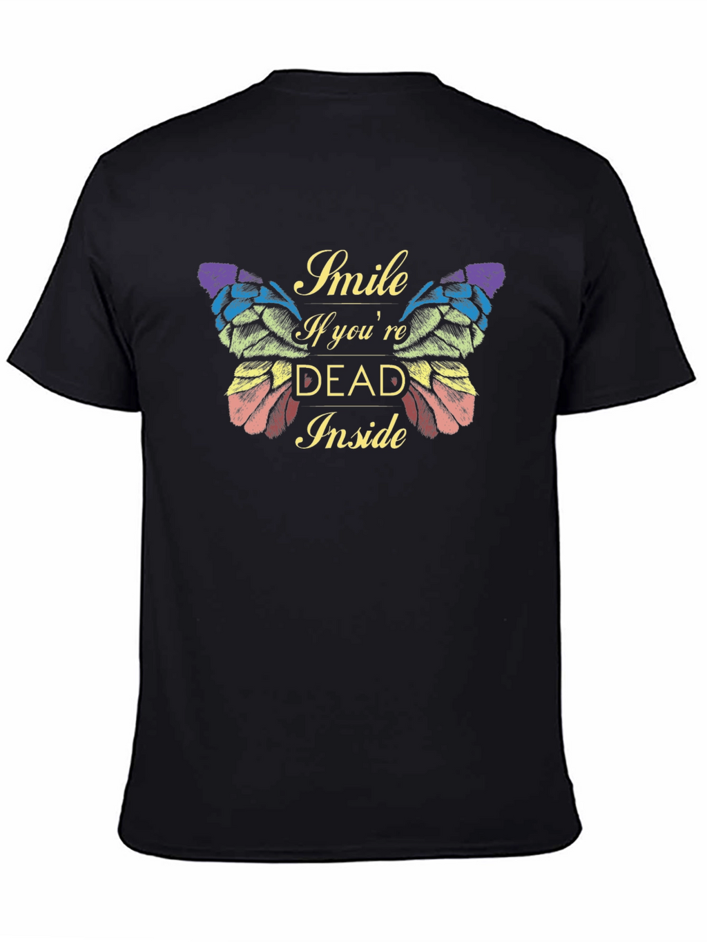 Smile If Youre Dead Inside Graphic Tee