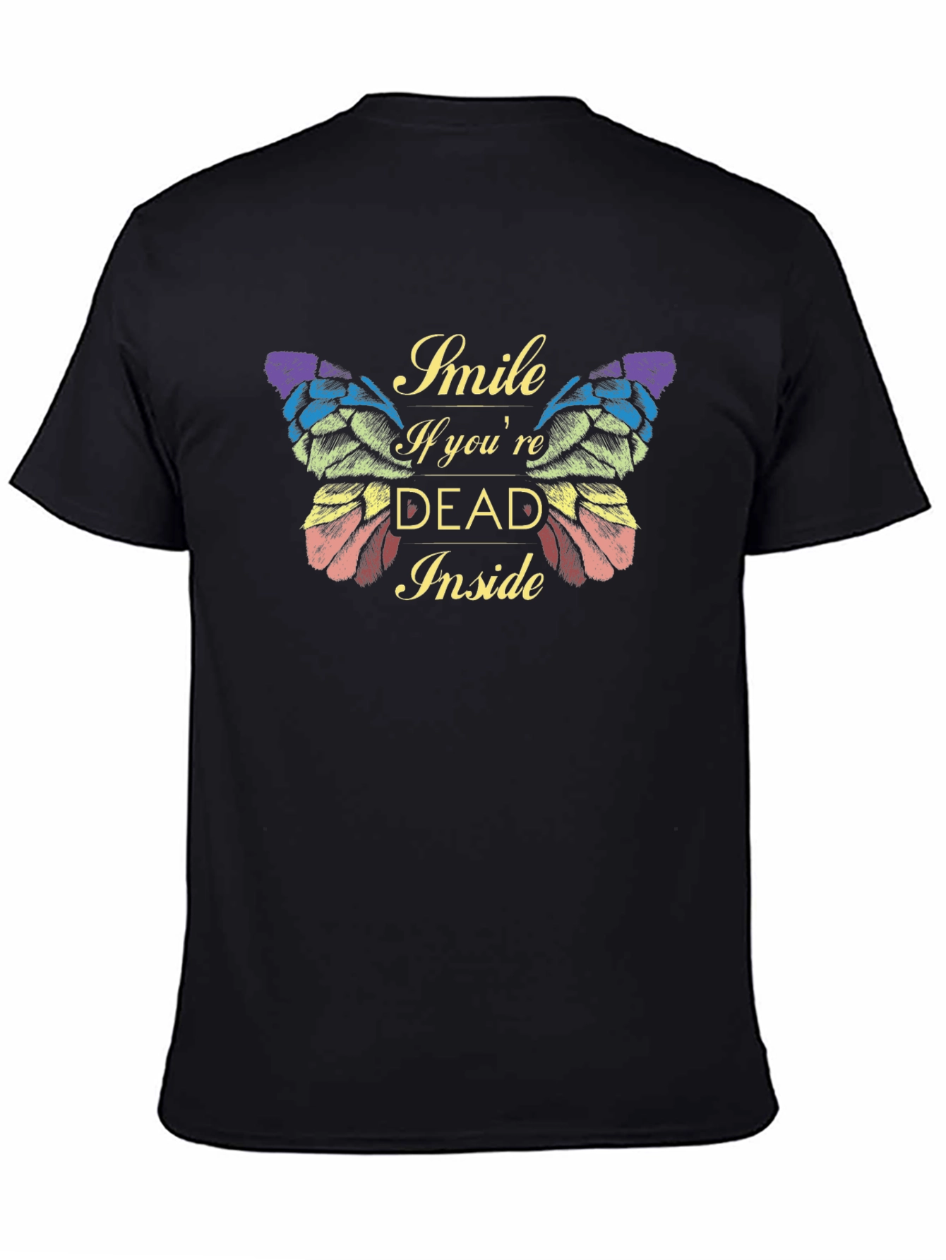 Smile If Youre Dead Inside Graphic Tee