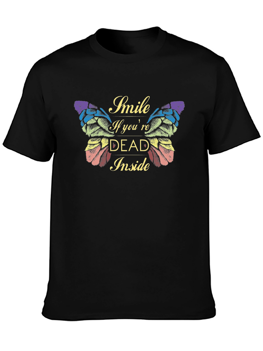 Smile If Youre Dead Inside Graphic Tee