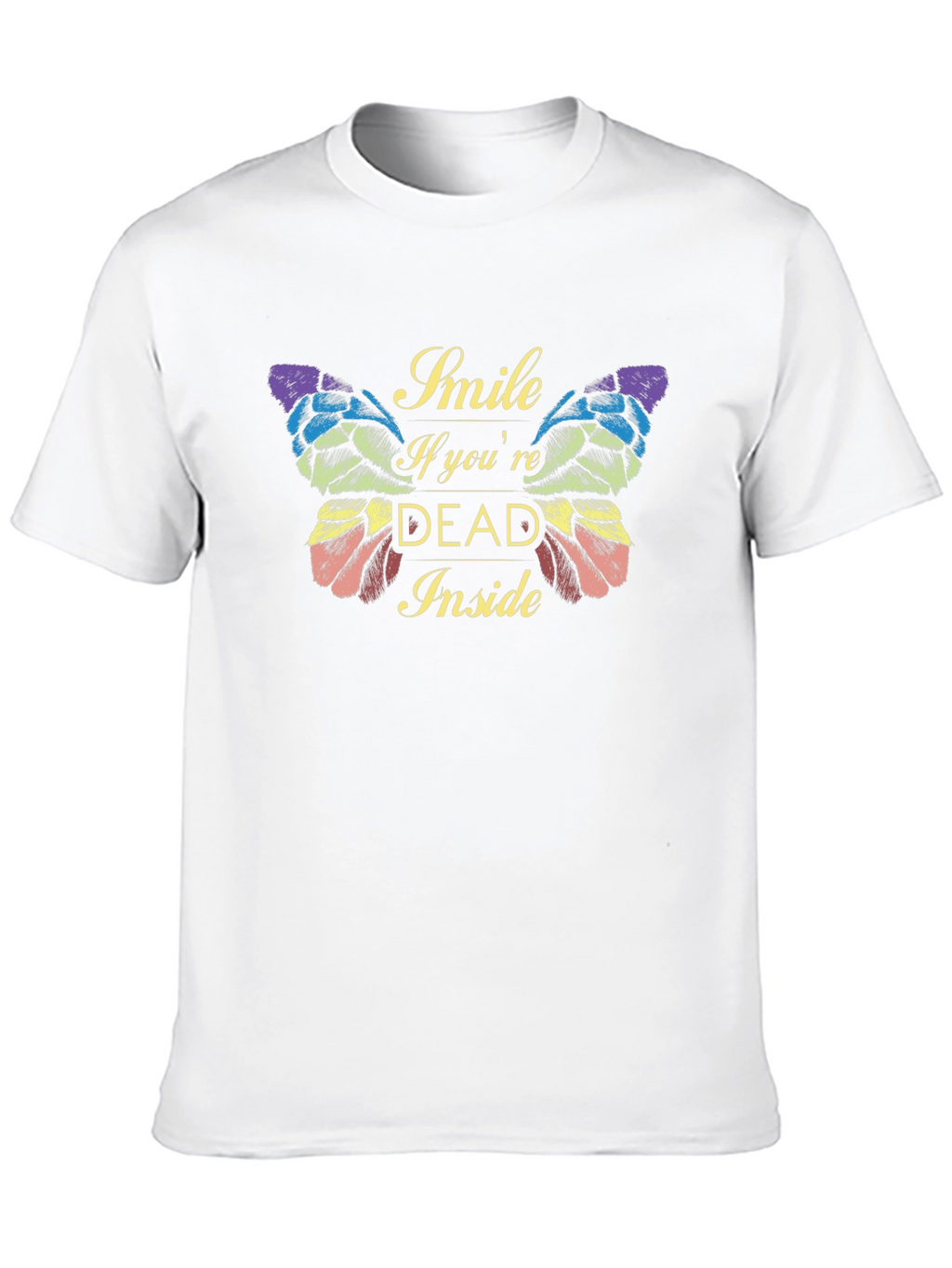 Smile If Youre Dead Inside Graphic Tee