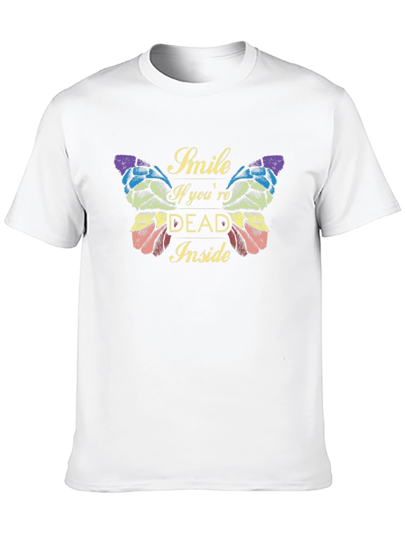Smile If Youre Dead Inside Graphic Tee