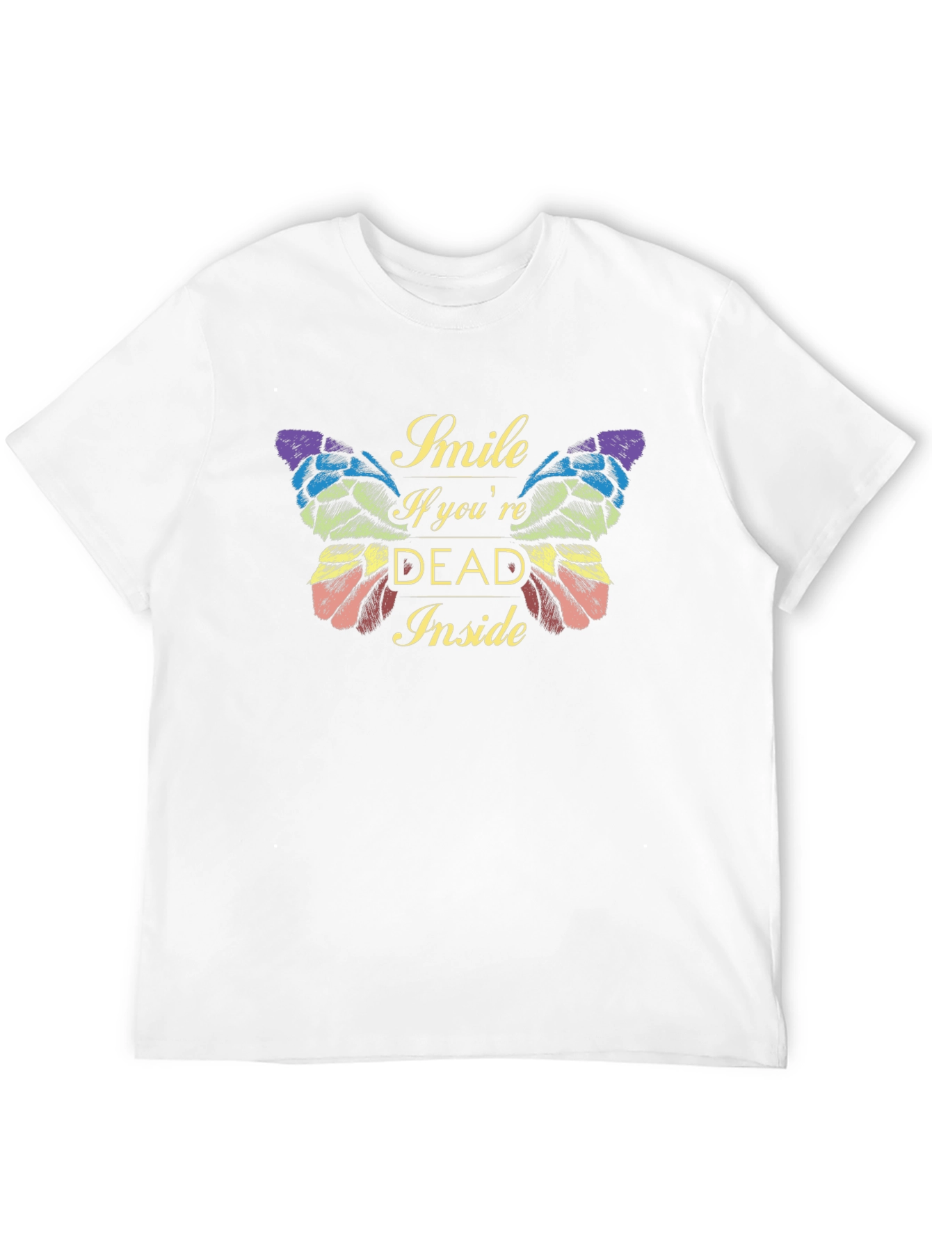 Smile If Youre Dead Inside Graphic Tee