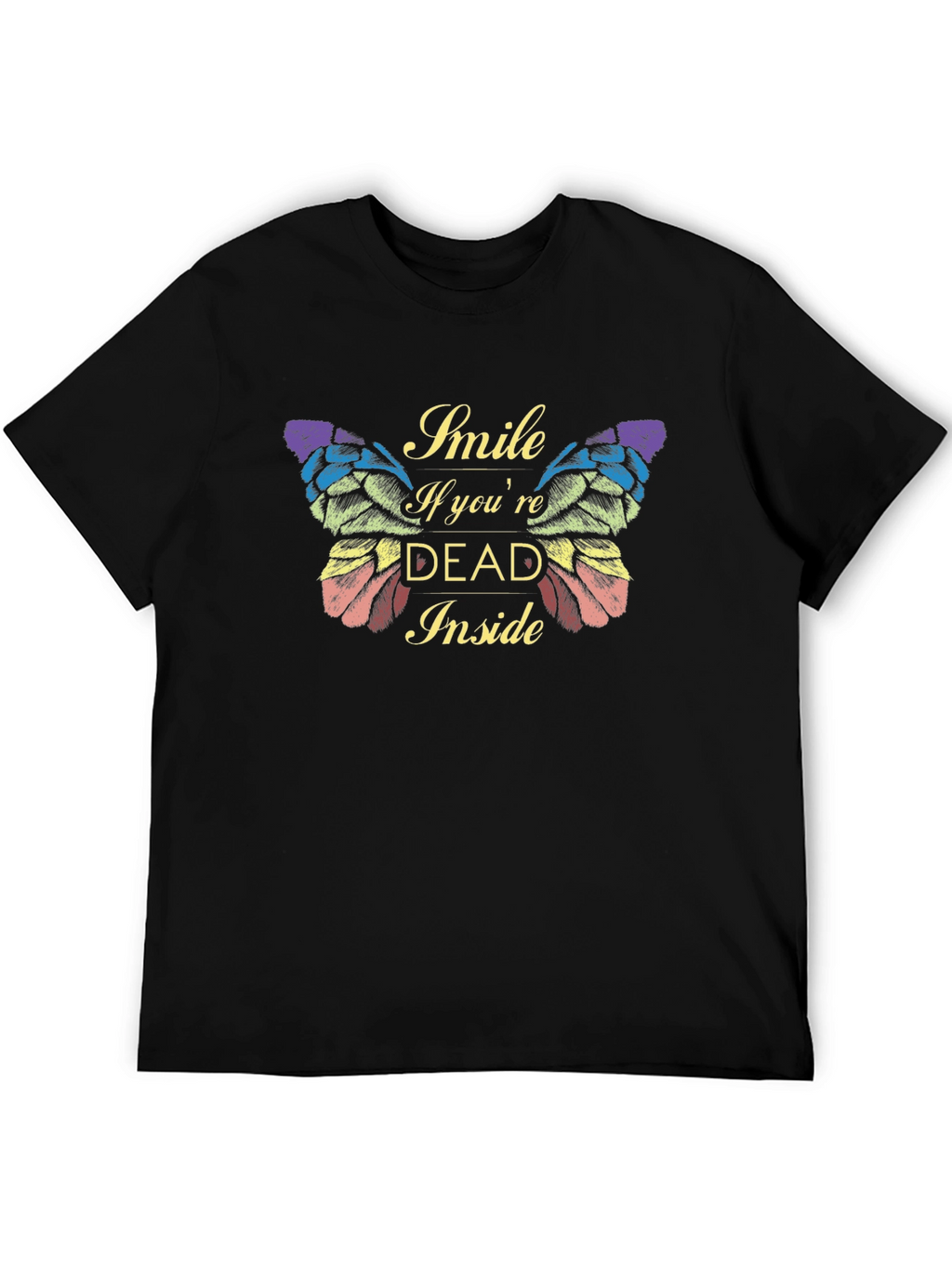 Smile If Youre Dead Inside Graphic Tee