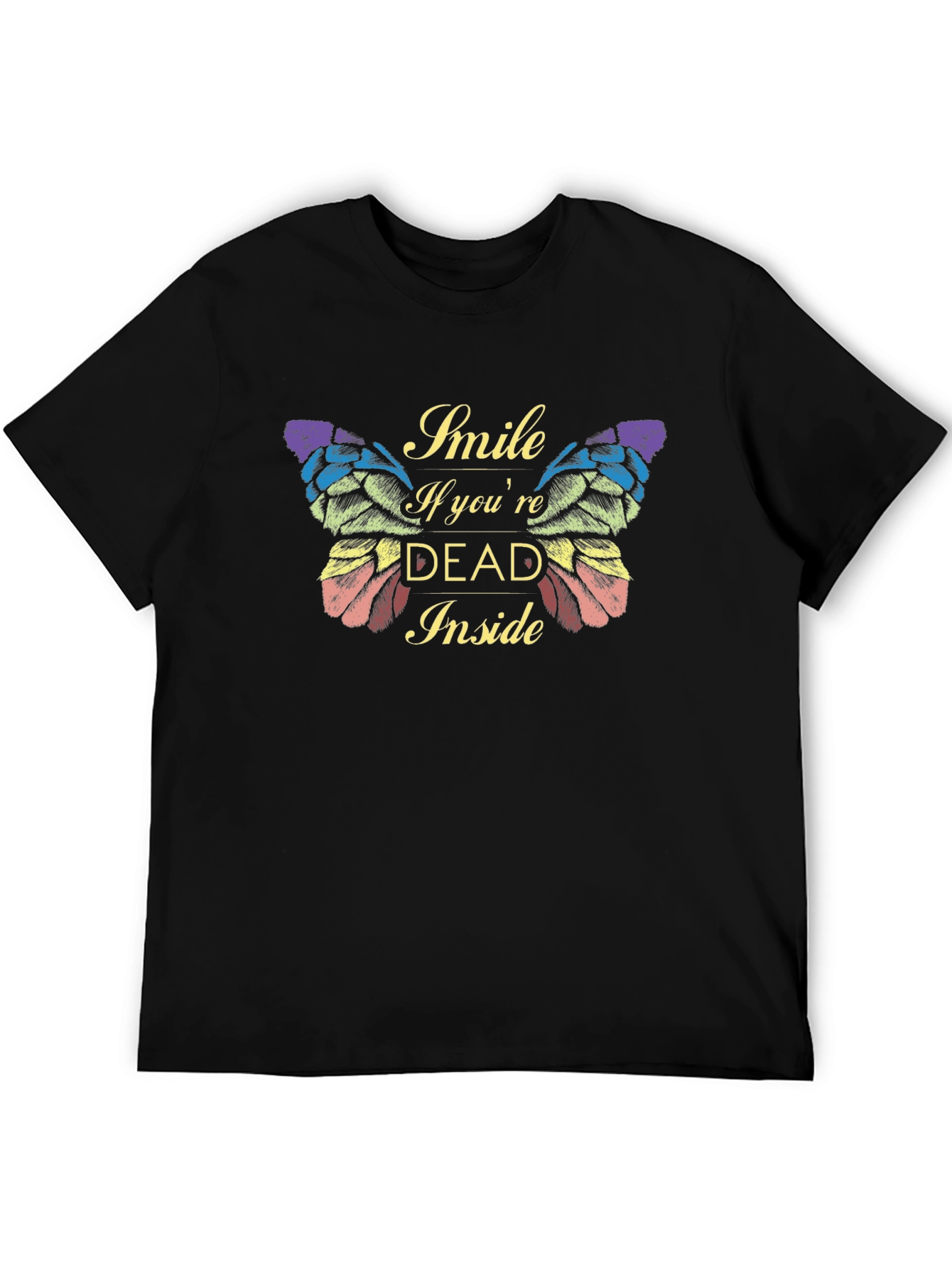 Smile If Youre Dead Inside Graphic Tee