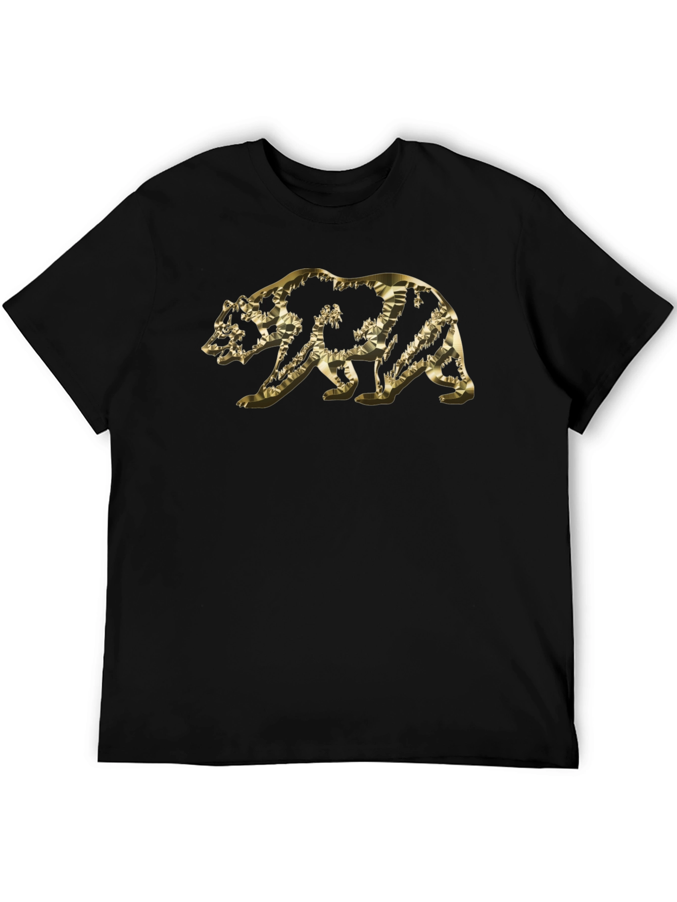 Golden Bear Graphic Tee - Modern Style