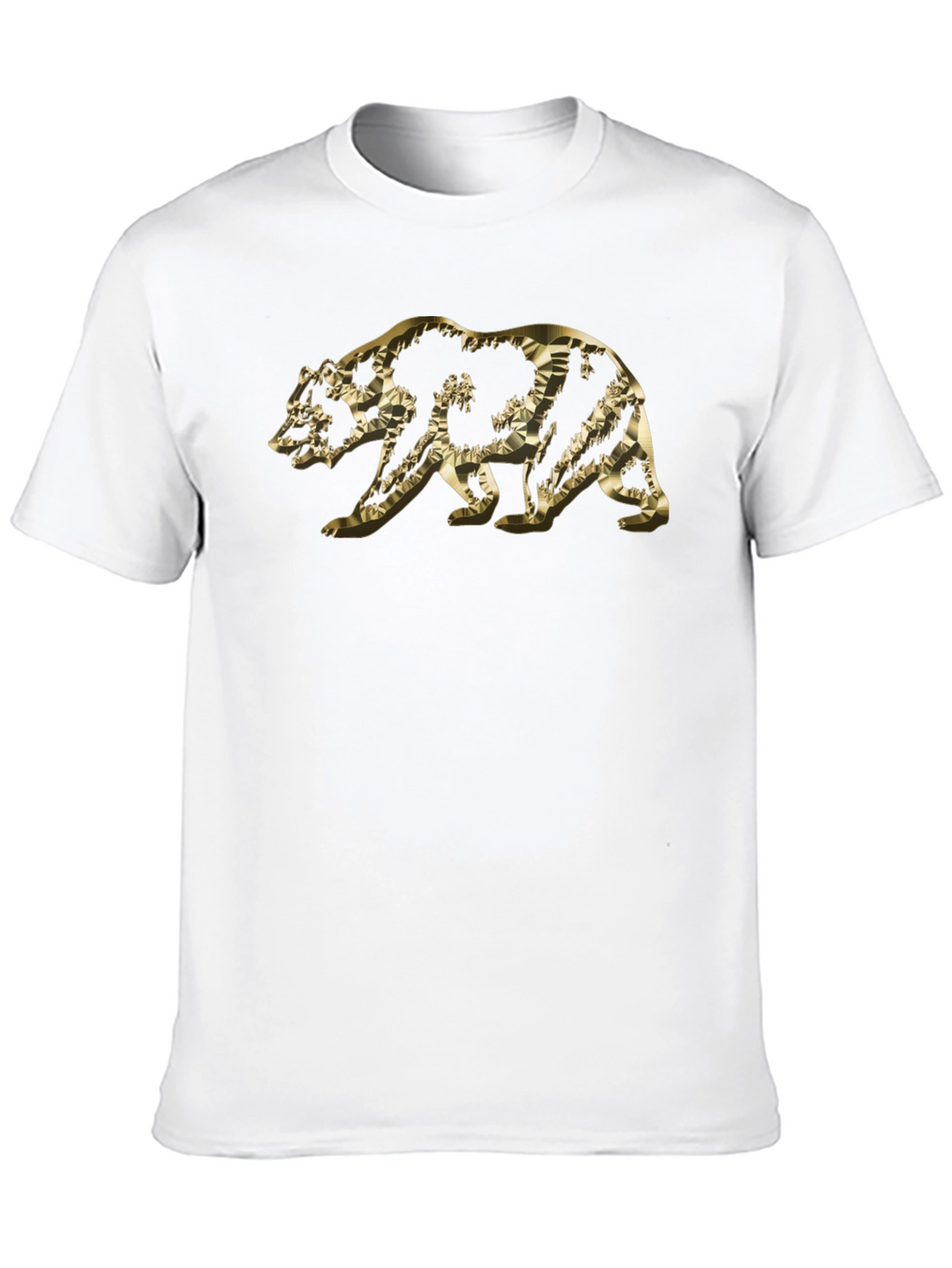 Golden Bear Graphic Tee - Modern Style