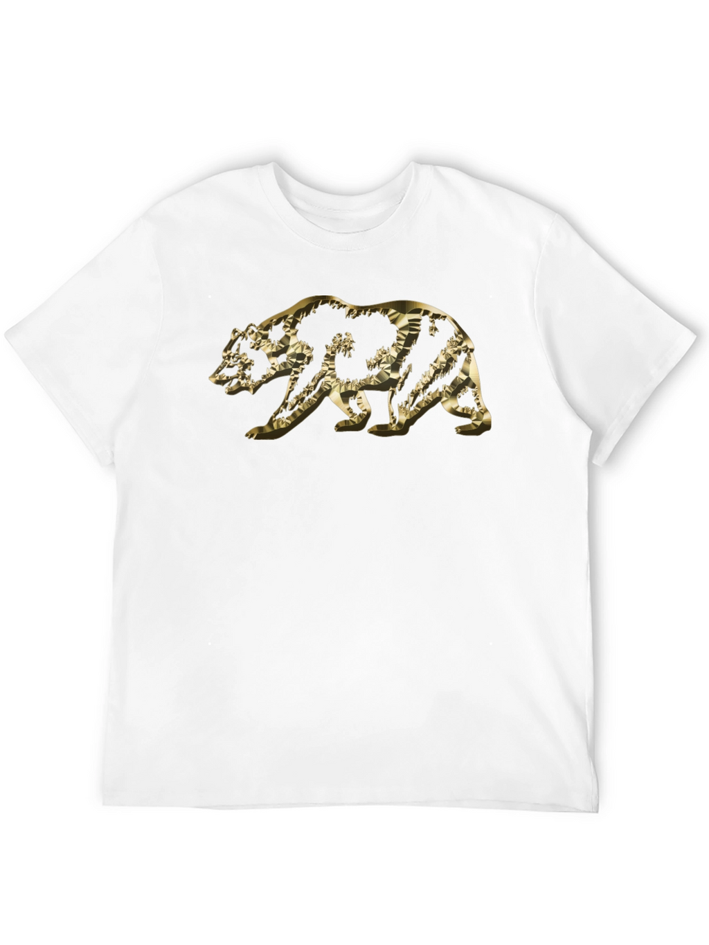 Golden Bear Graphic Tee - Modern Style