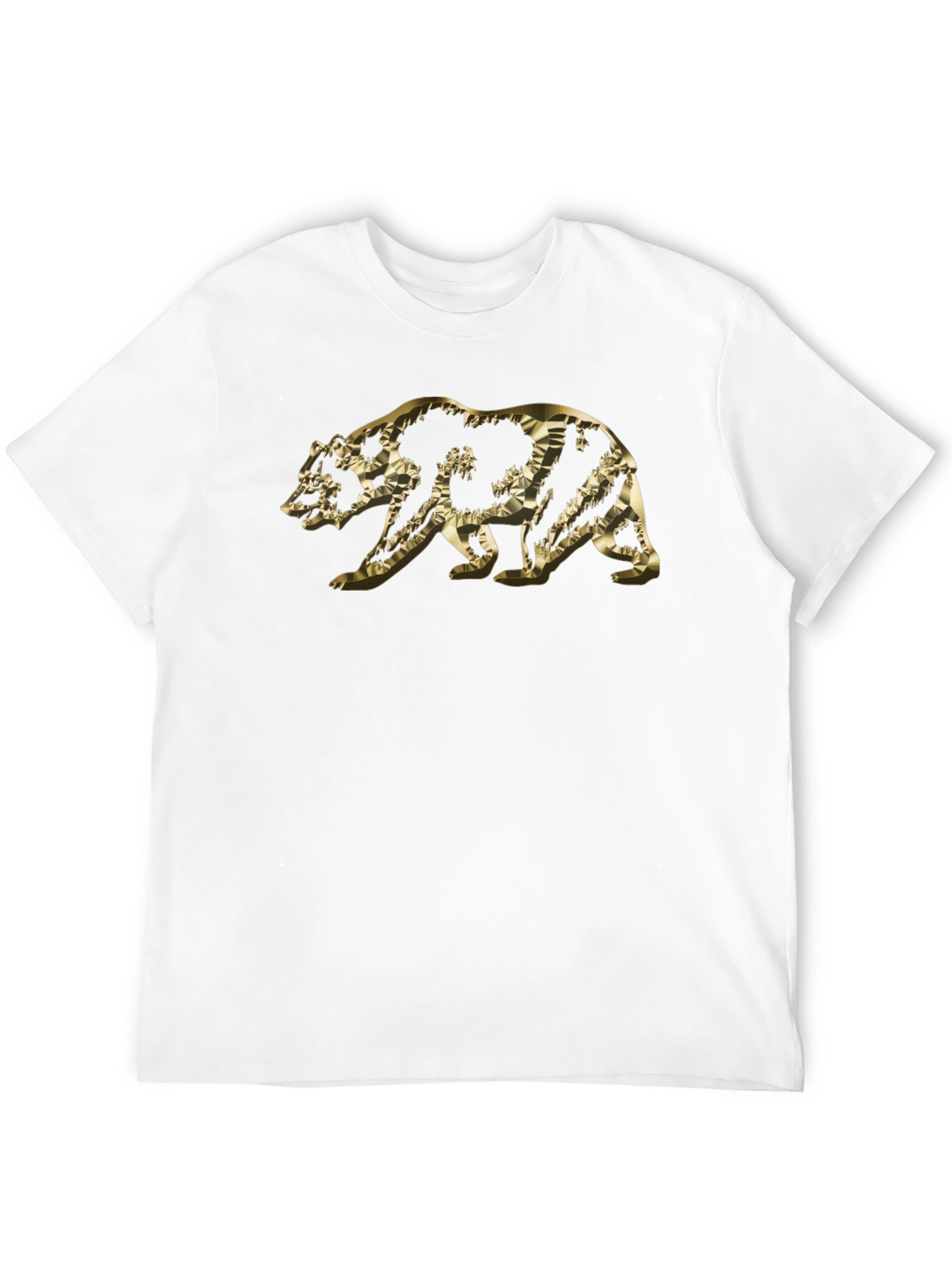 Golden Bear Graphic Tee - Modern Style