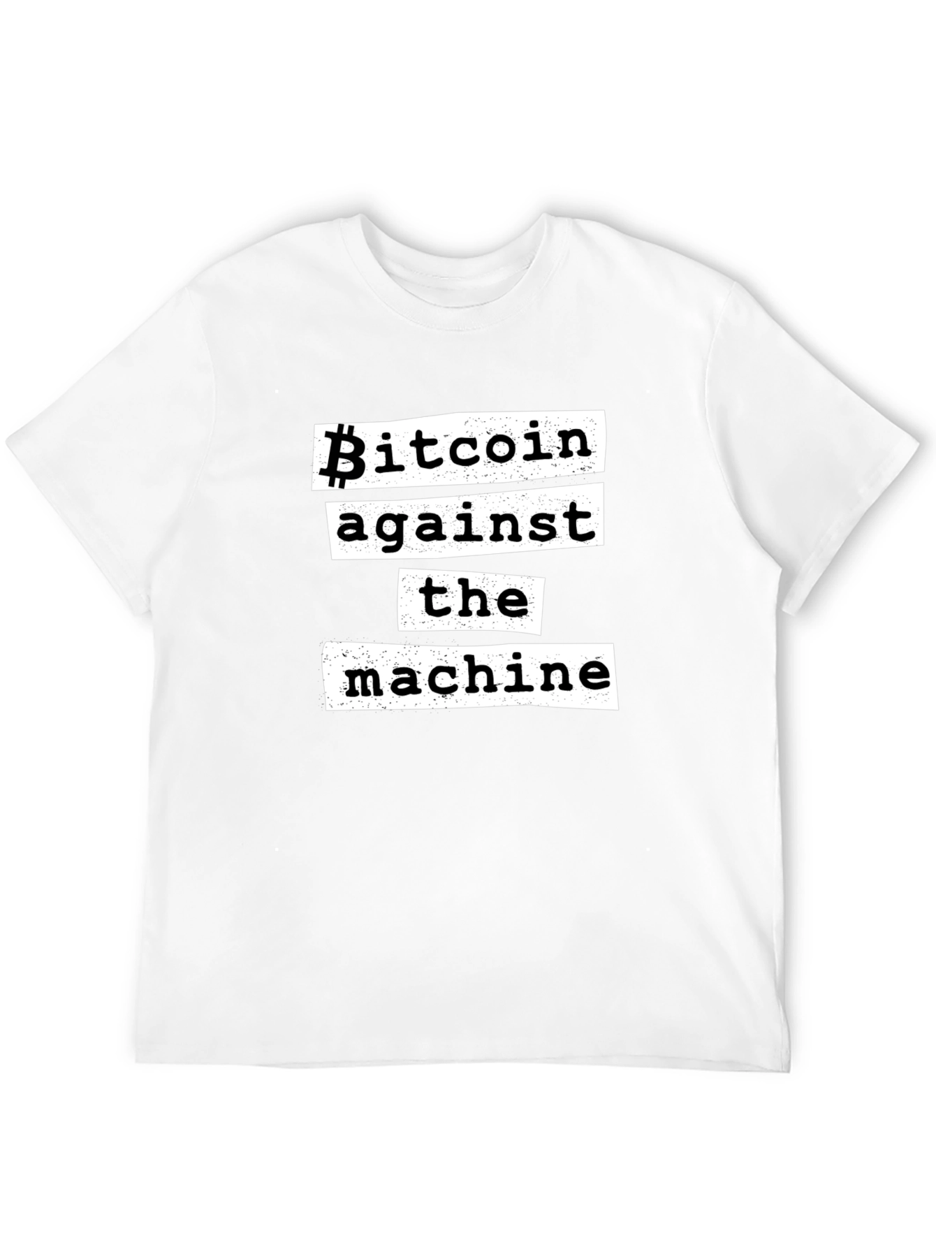 Bitcoin Against the Machine Graphic Tee