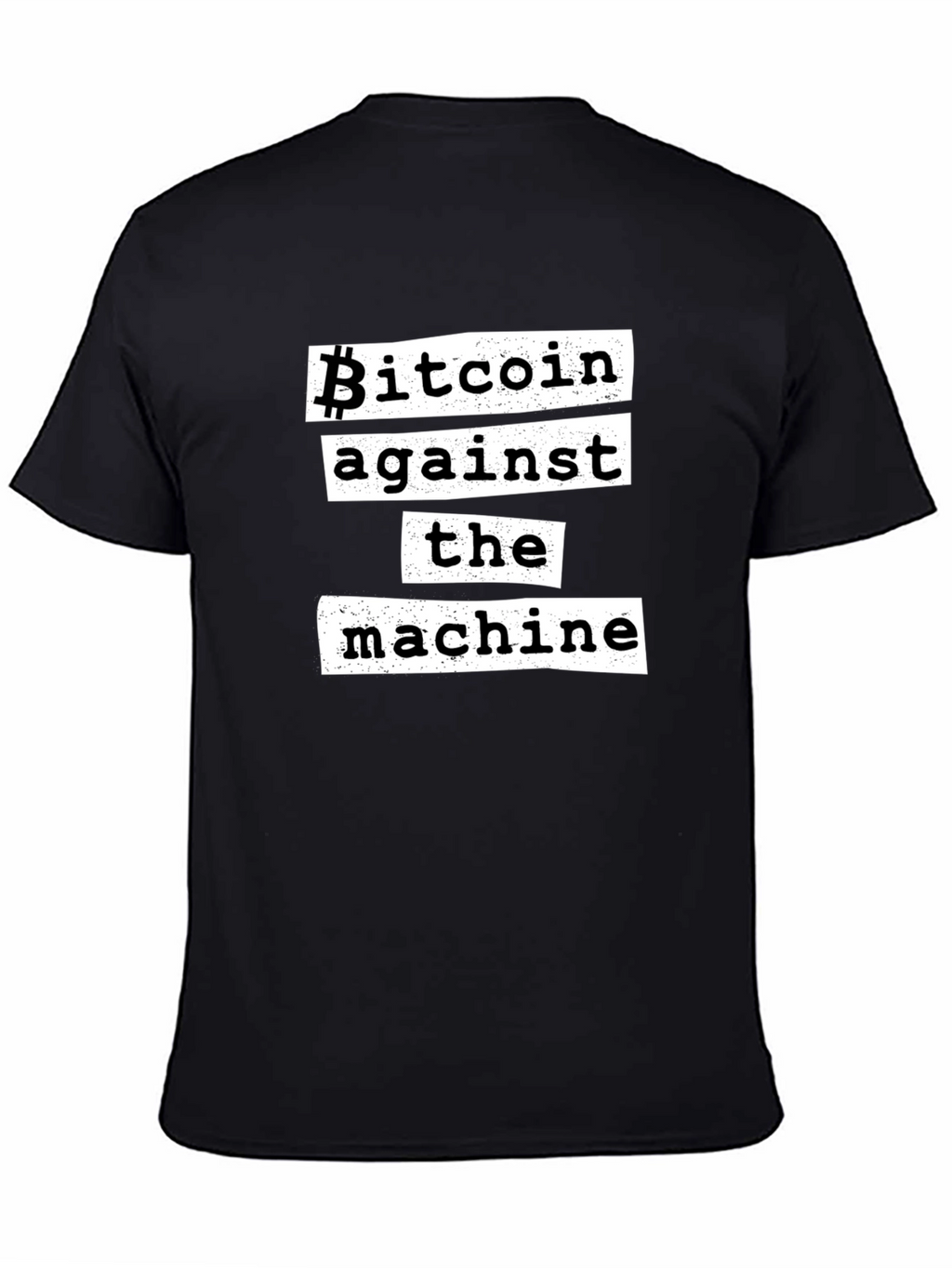 Bitcoin Against the Machine Graphic Tee