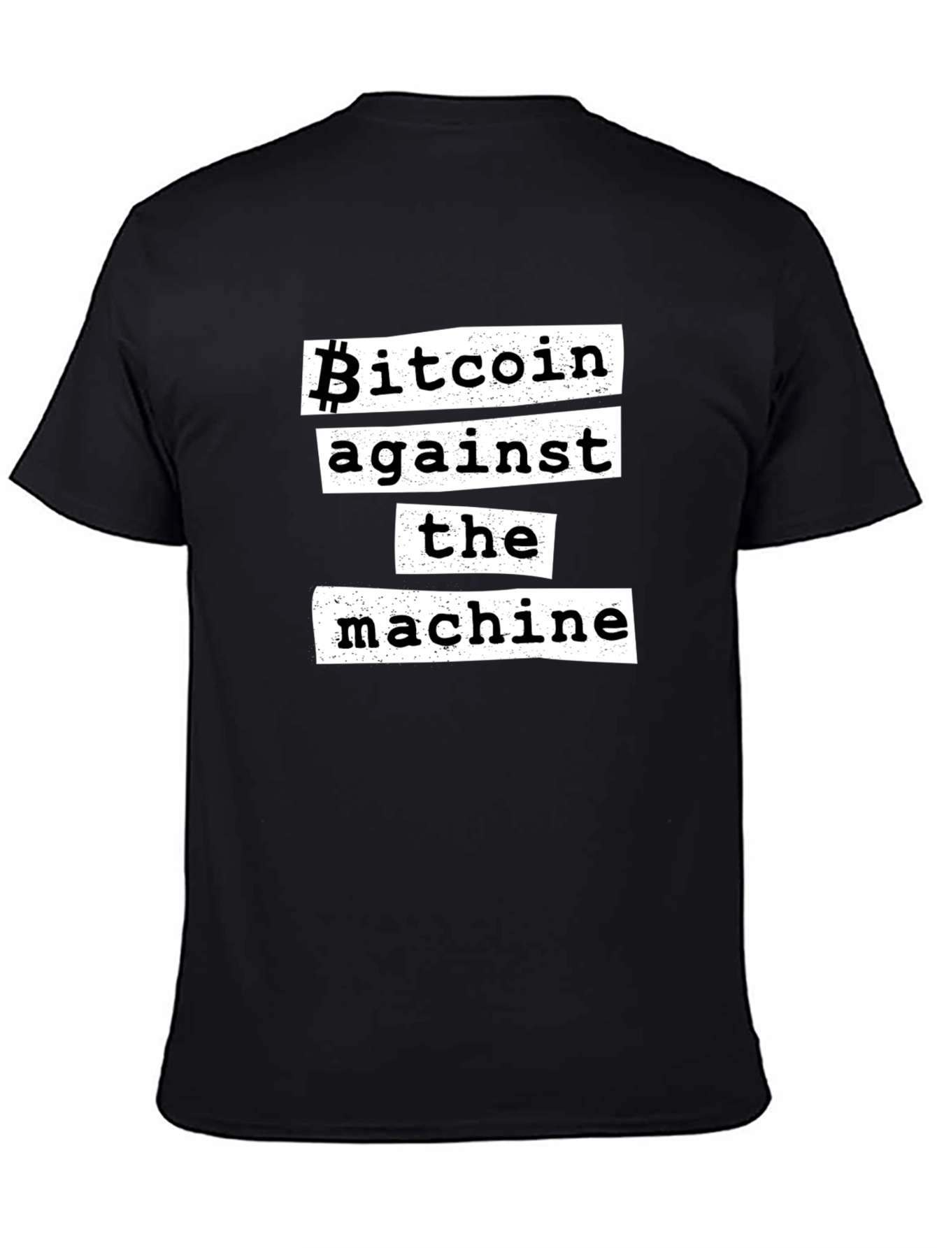 Bitcoin Against the Machine Graphic Tee