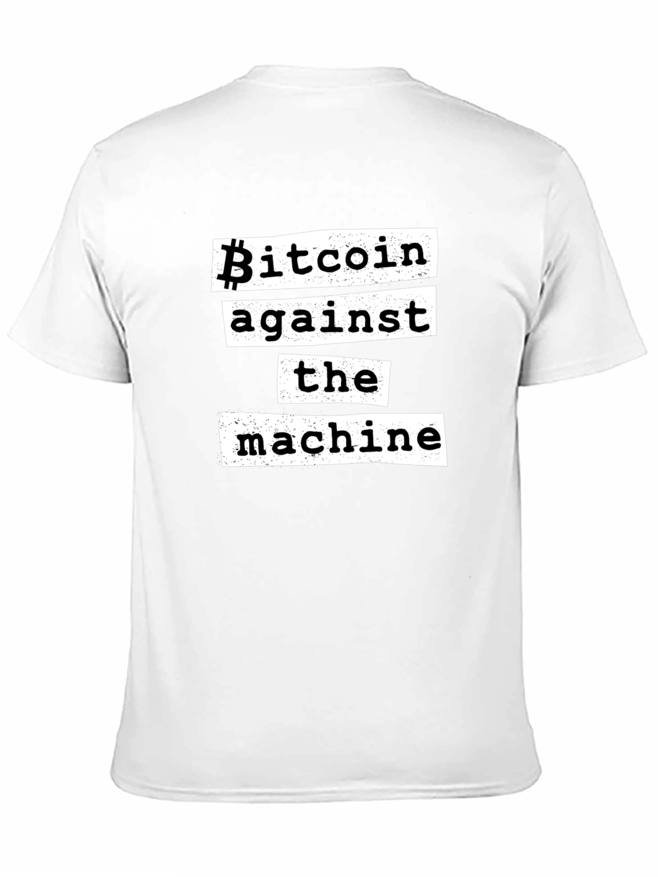 Bitcoin Against the Machine Graphic Tee