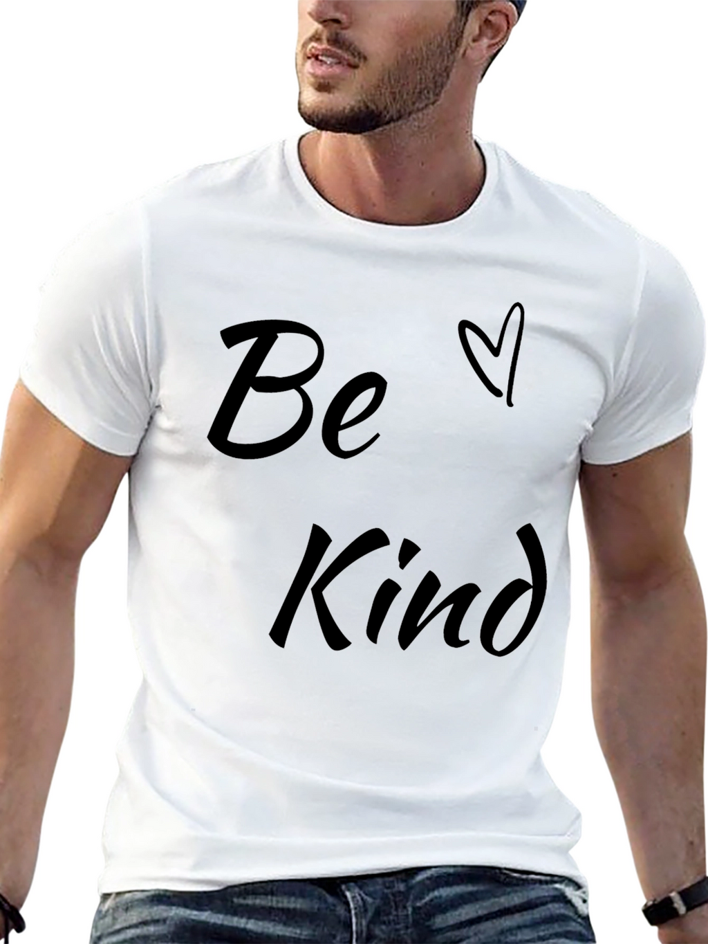Be Kind Heart Graphic Tee - Unisex Casual Shirt