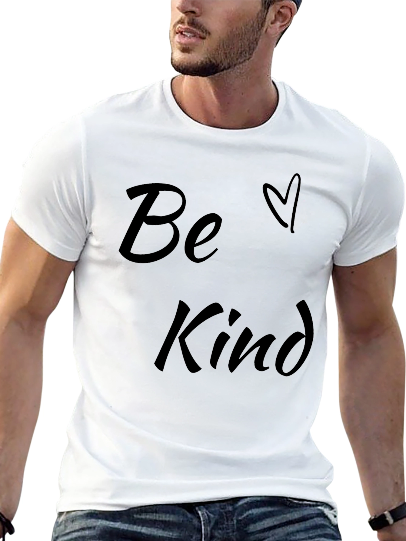 Be Kind Heart Graphic Tee - Unisex Casual Shirt