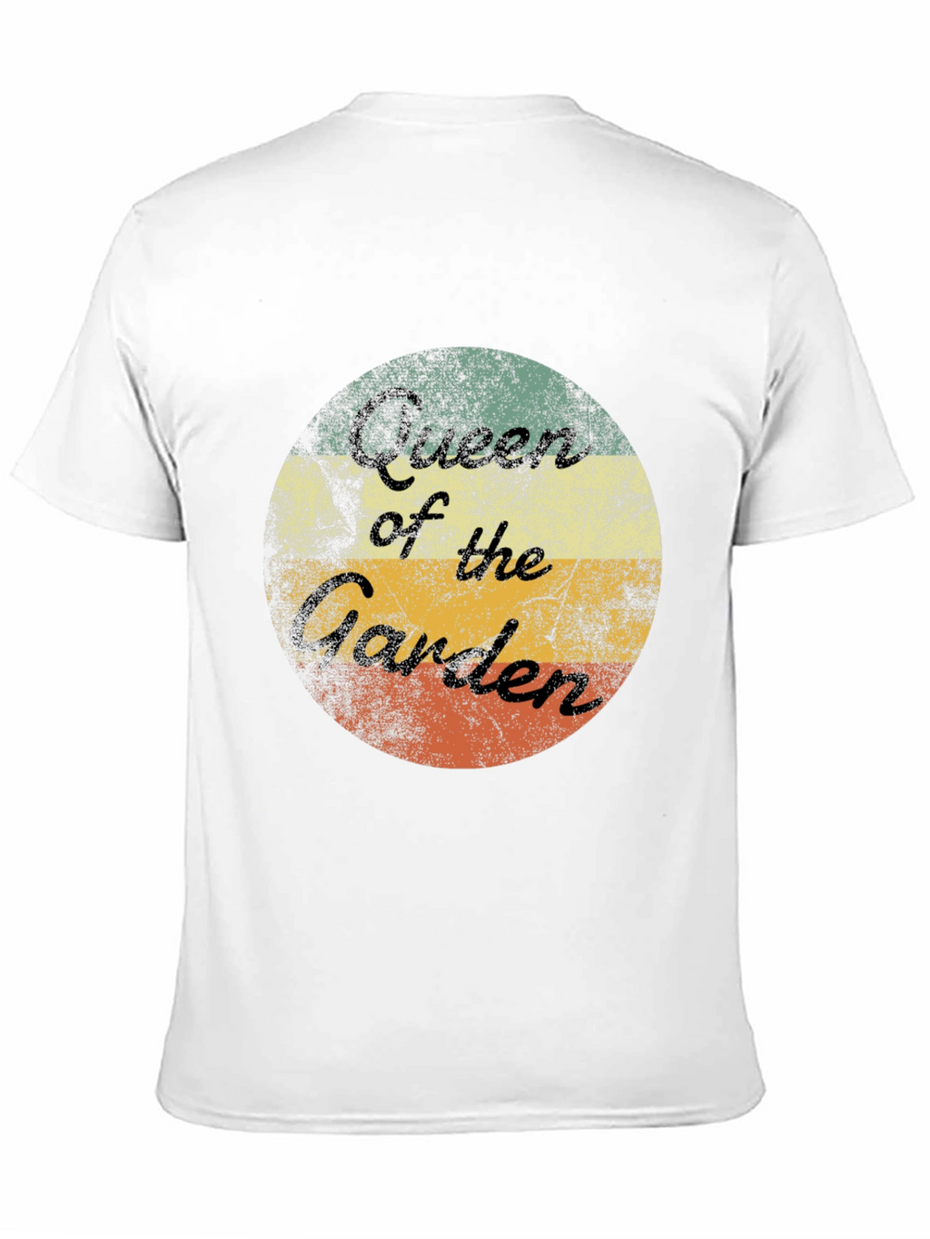 Queen of the Garden Retro T-Shirt - Gardening Tee