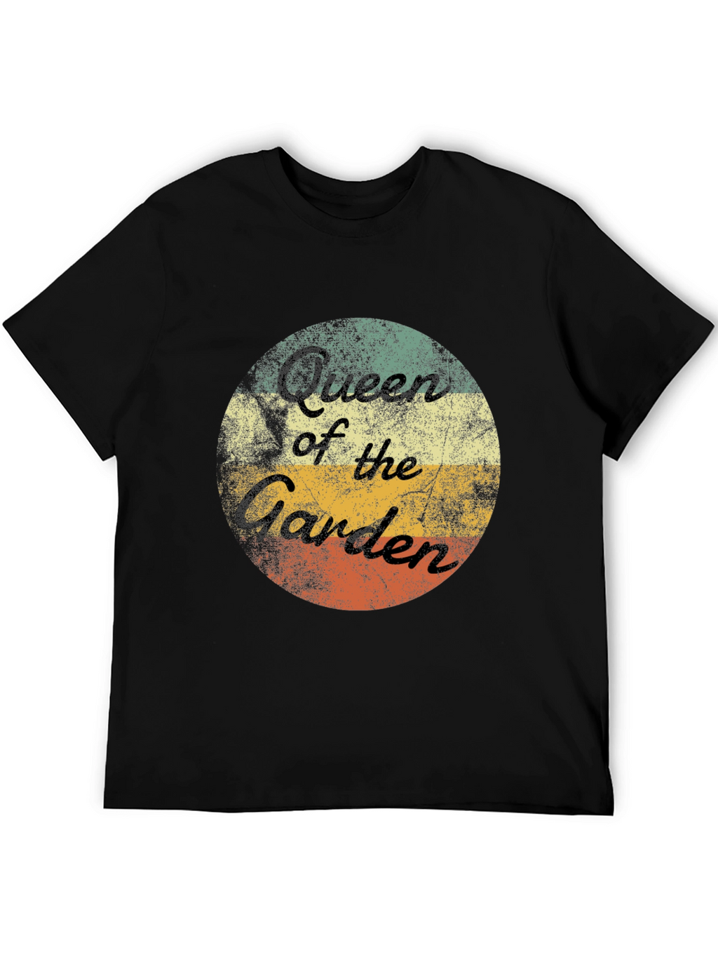 Queen of the Garden Retro T-Shirt - Gardening Tee