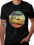 Queen of the Garden Retro T-Shirt - Gardening Tee