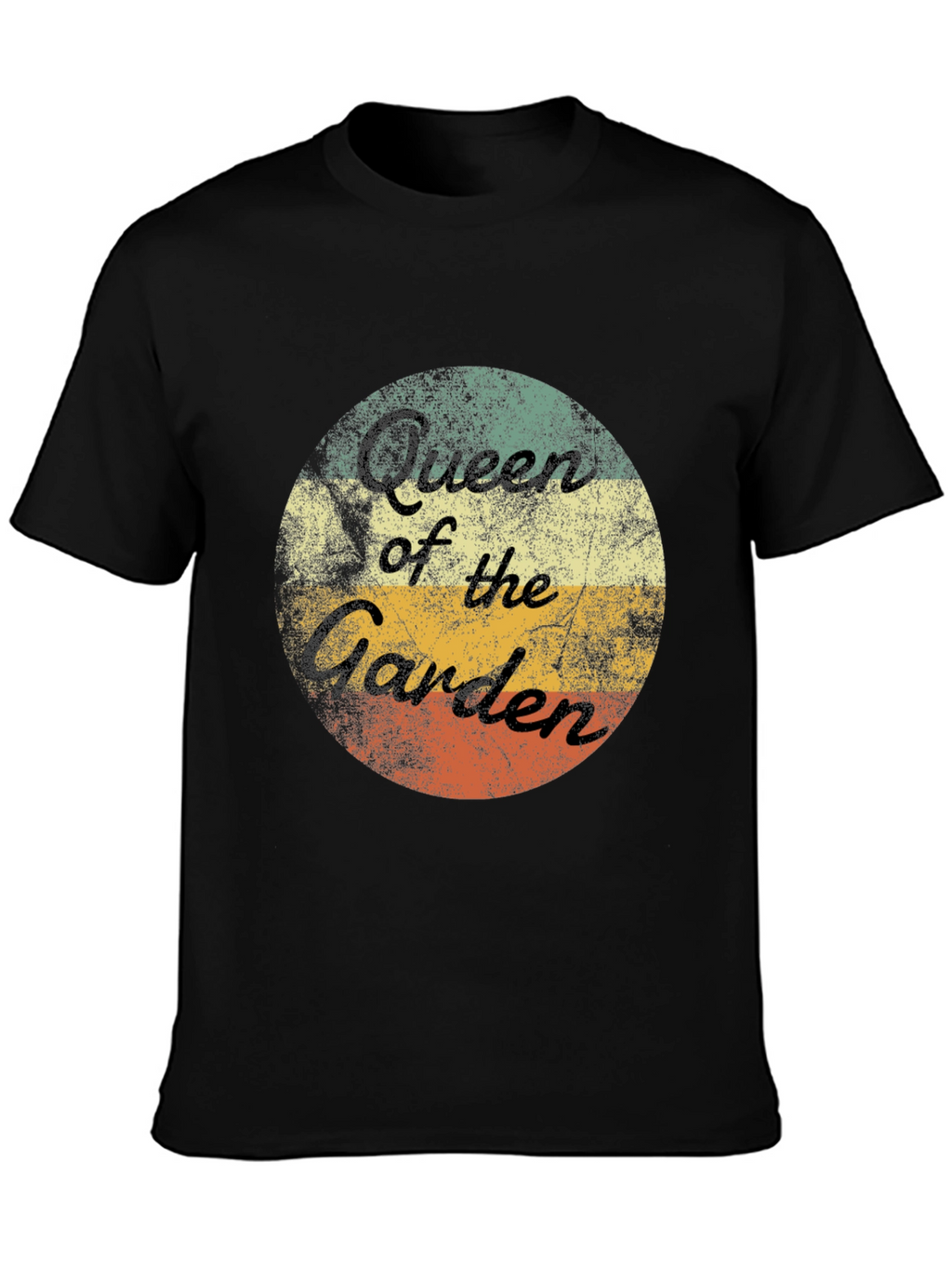 Queen of the Garden Retro T-Shirt - Gardening Tee