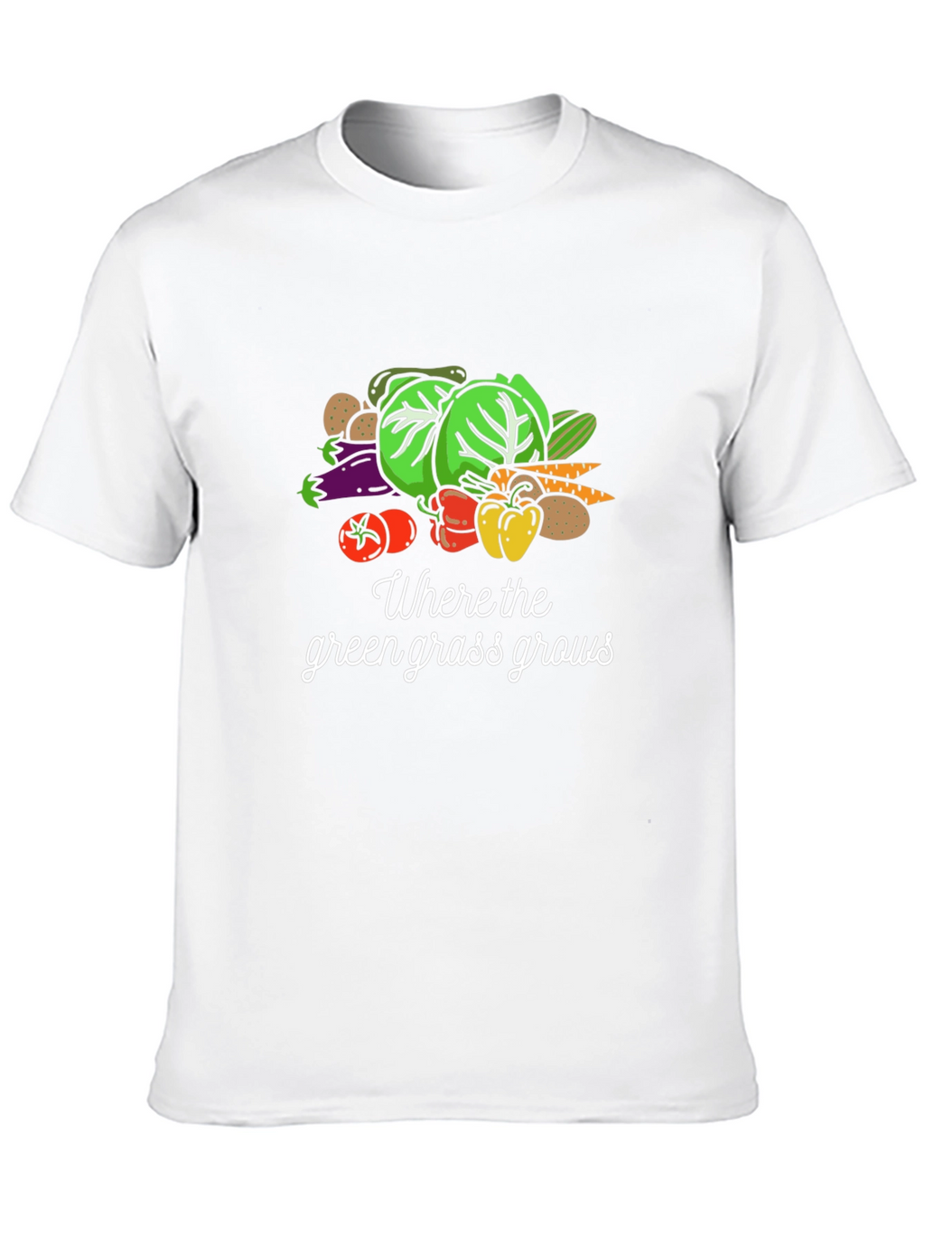Where the Green Grass Grows Graphic Tee