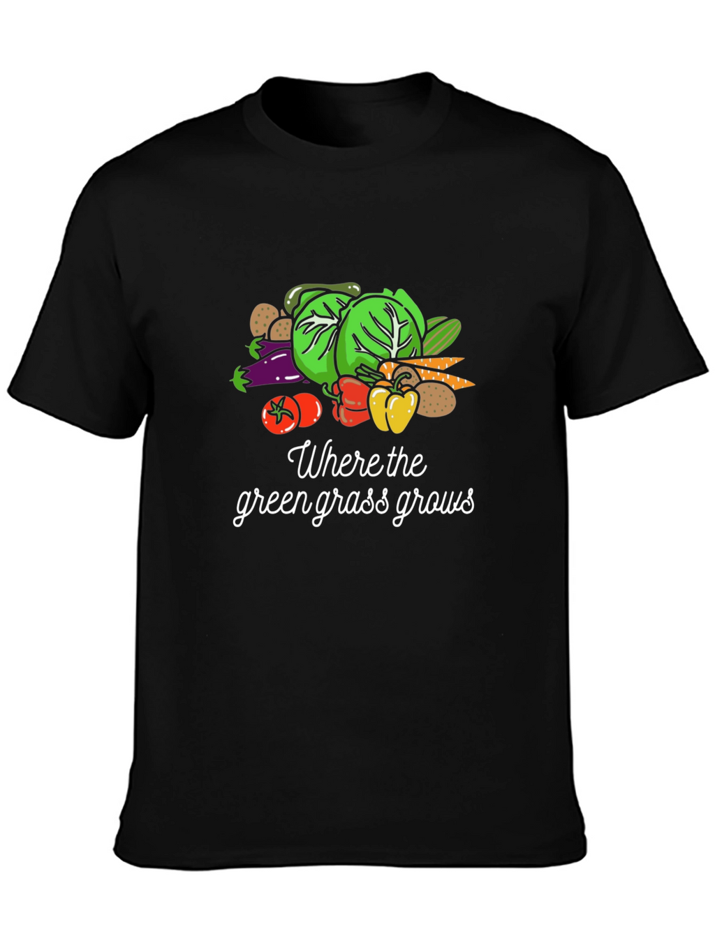 Where the Green Grass Grows Graphic Tee