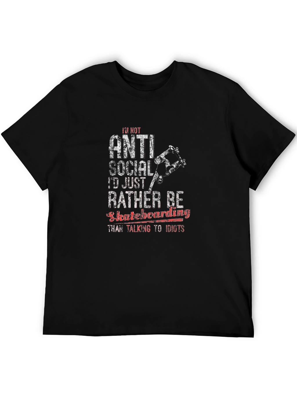 Anti-Social Skateboarding T-Shirt