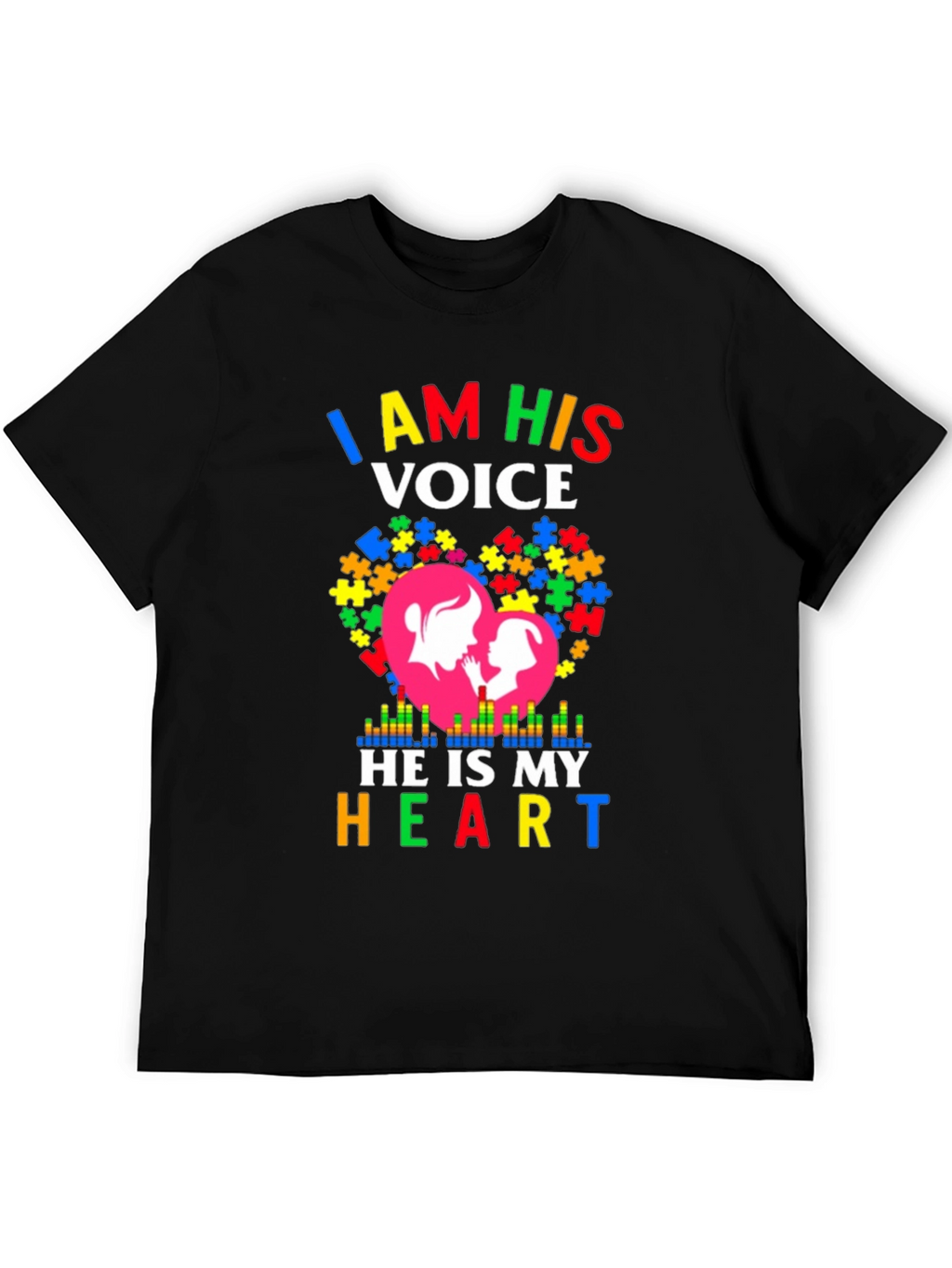 I Am His Voice Autism Awareness T-Shirt