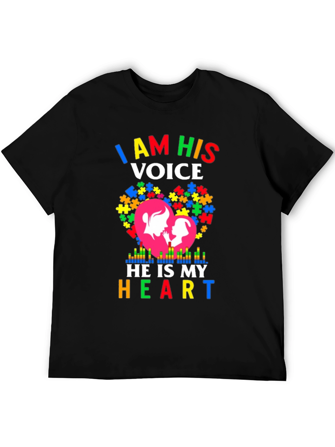I Am His Voice Autism Awareness T-Shirt