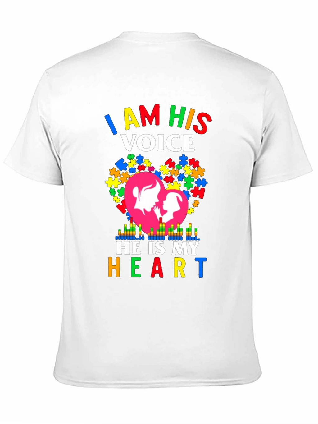 I Am His Voice Autism Awareness T-Shirt