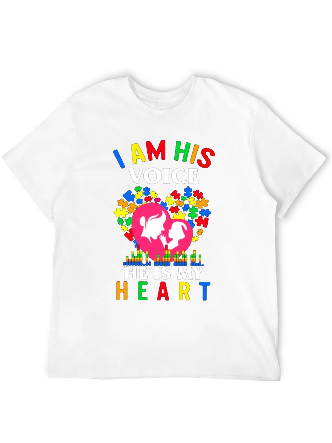 I Am His Voice Autism Awareness T-Shirt