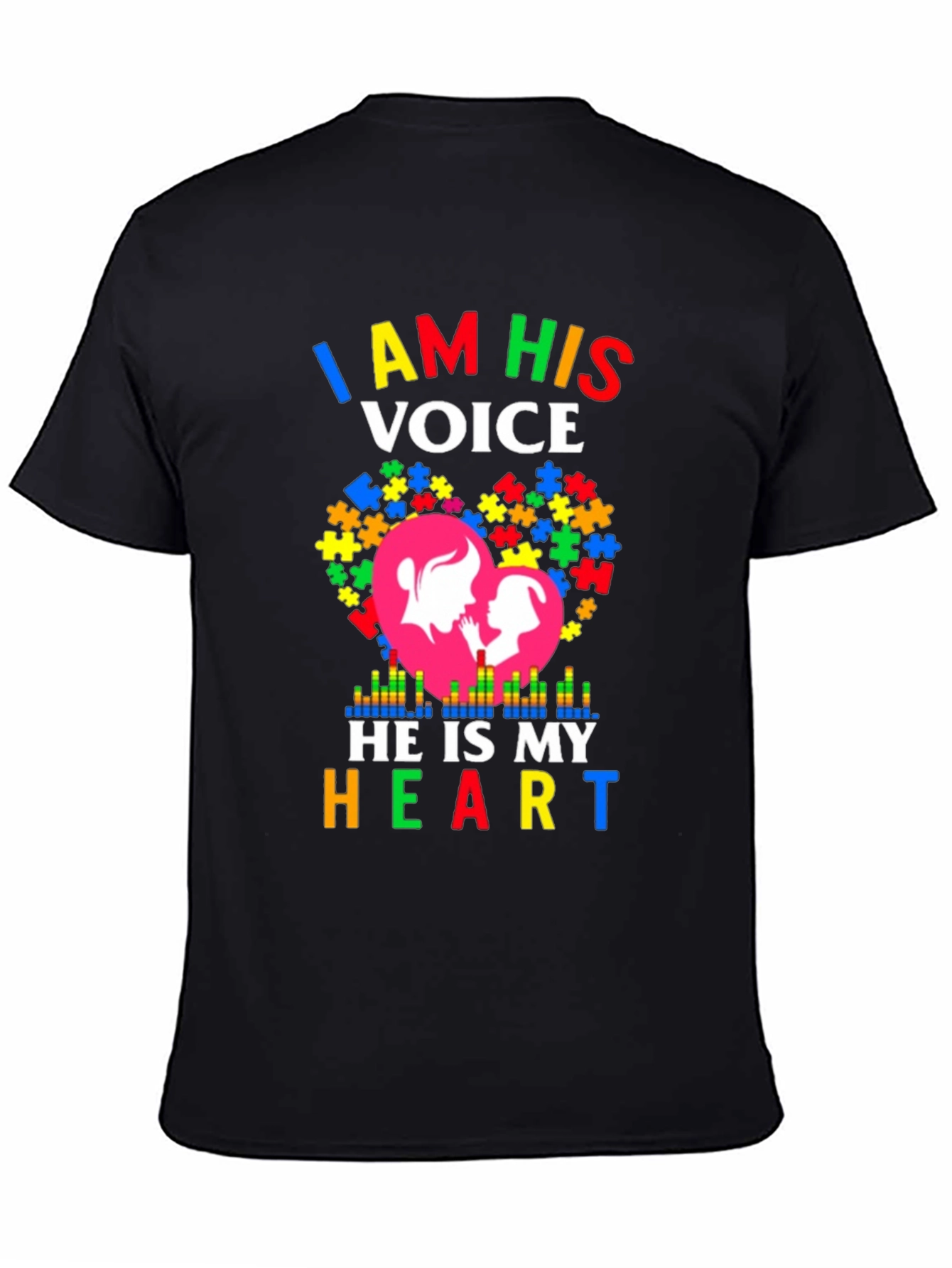 I Am His Voice Autism Awareness T-Shirt