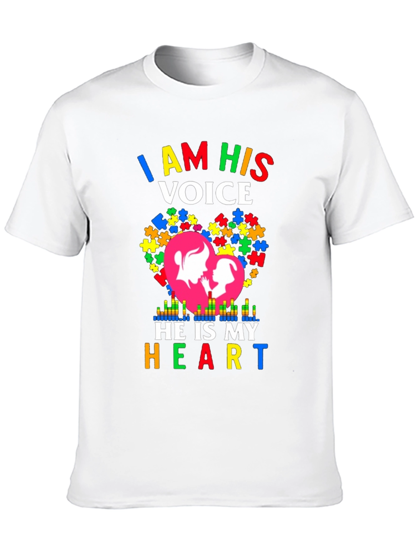 I Am His Voice Autism Awareness T-Shirt