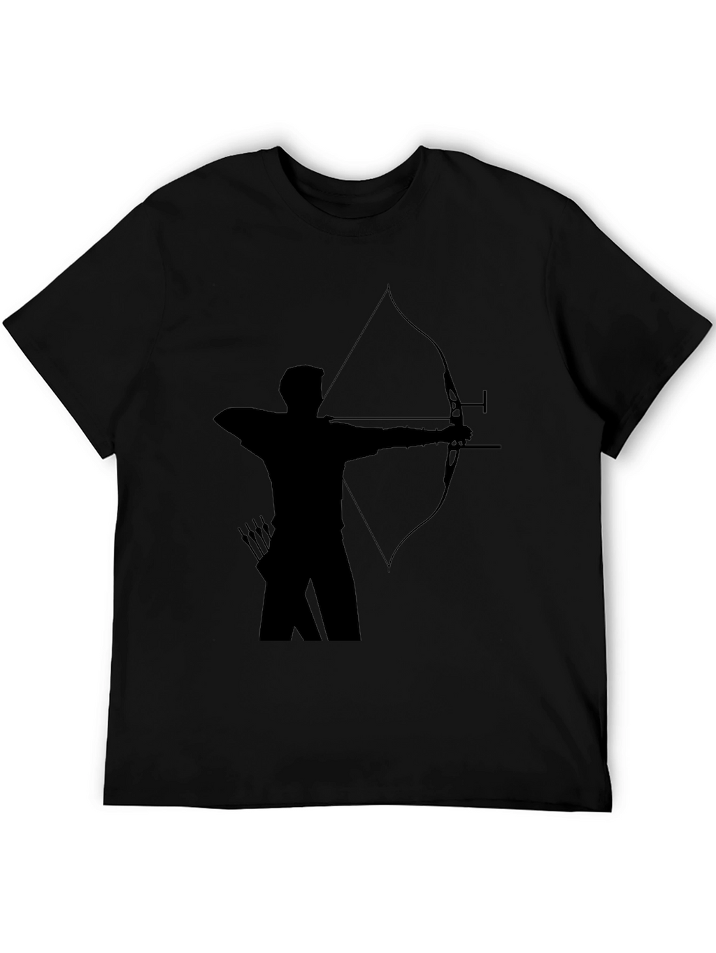 Archer Silhouette Black T-Shirt