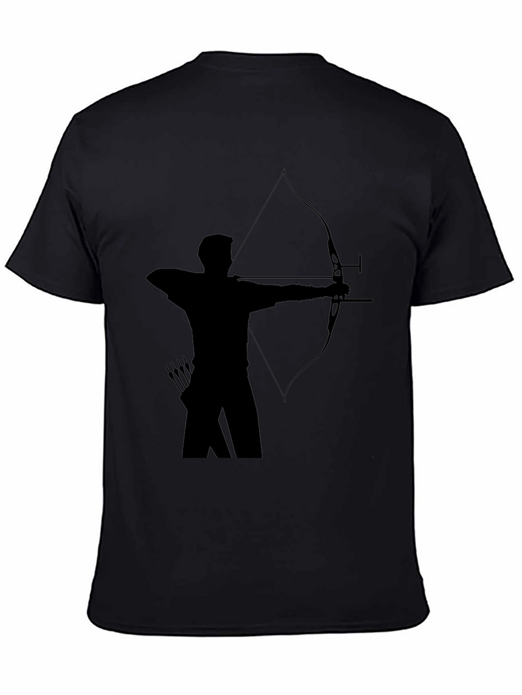 Archer Silhouette Black T-Shirt