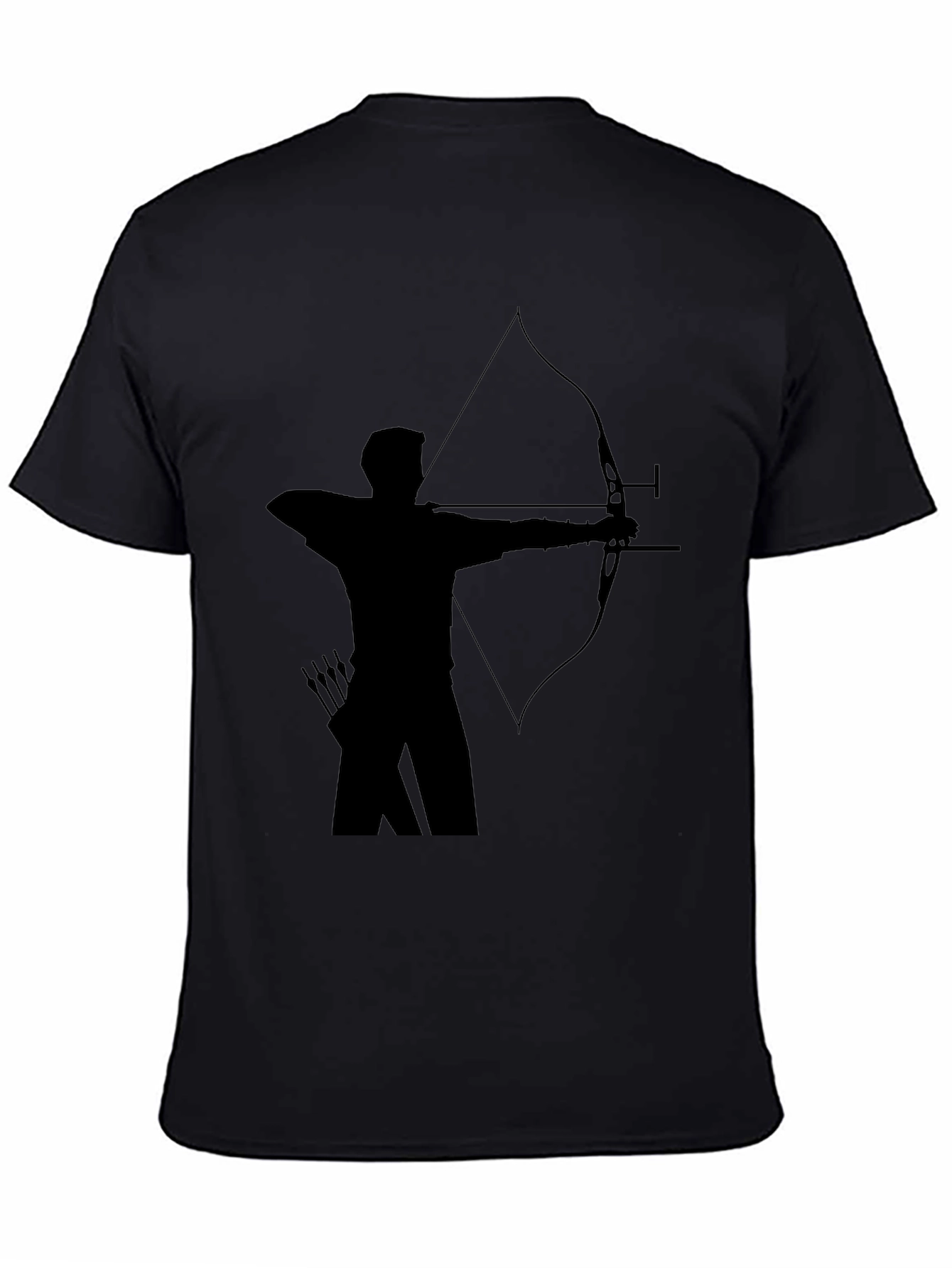 Archer Silhouette Black T-Shirt