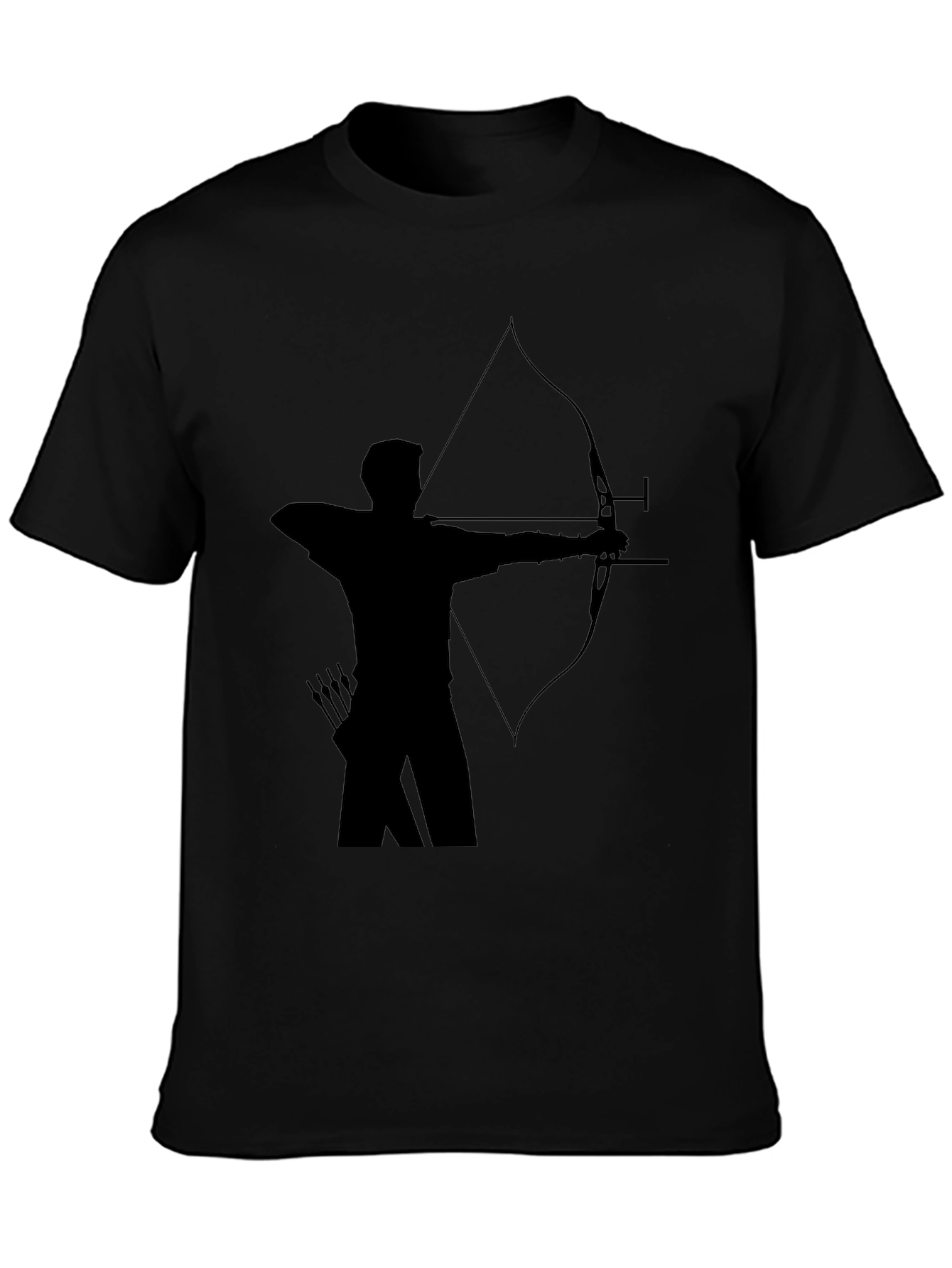 Archer Silhouette Black T-Shirt