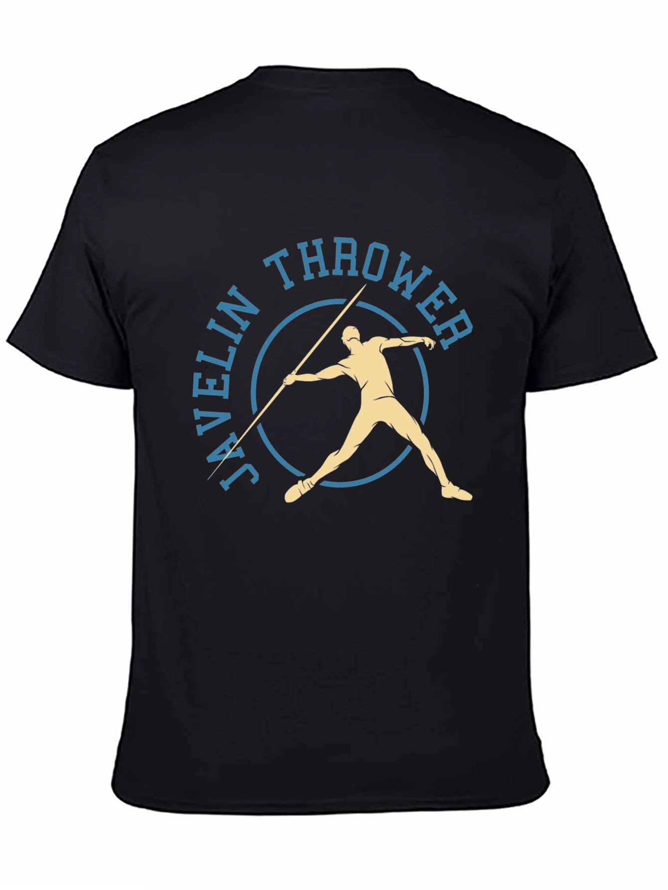Javelin Thrower Graphic Tee - Athletic Sport Shirt